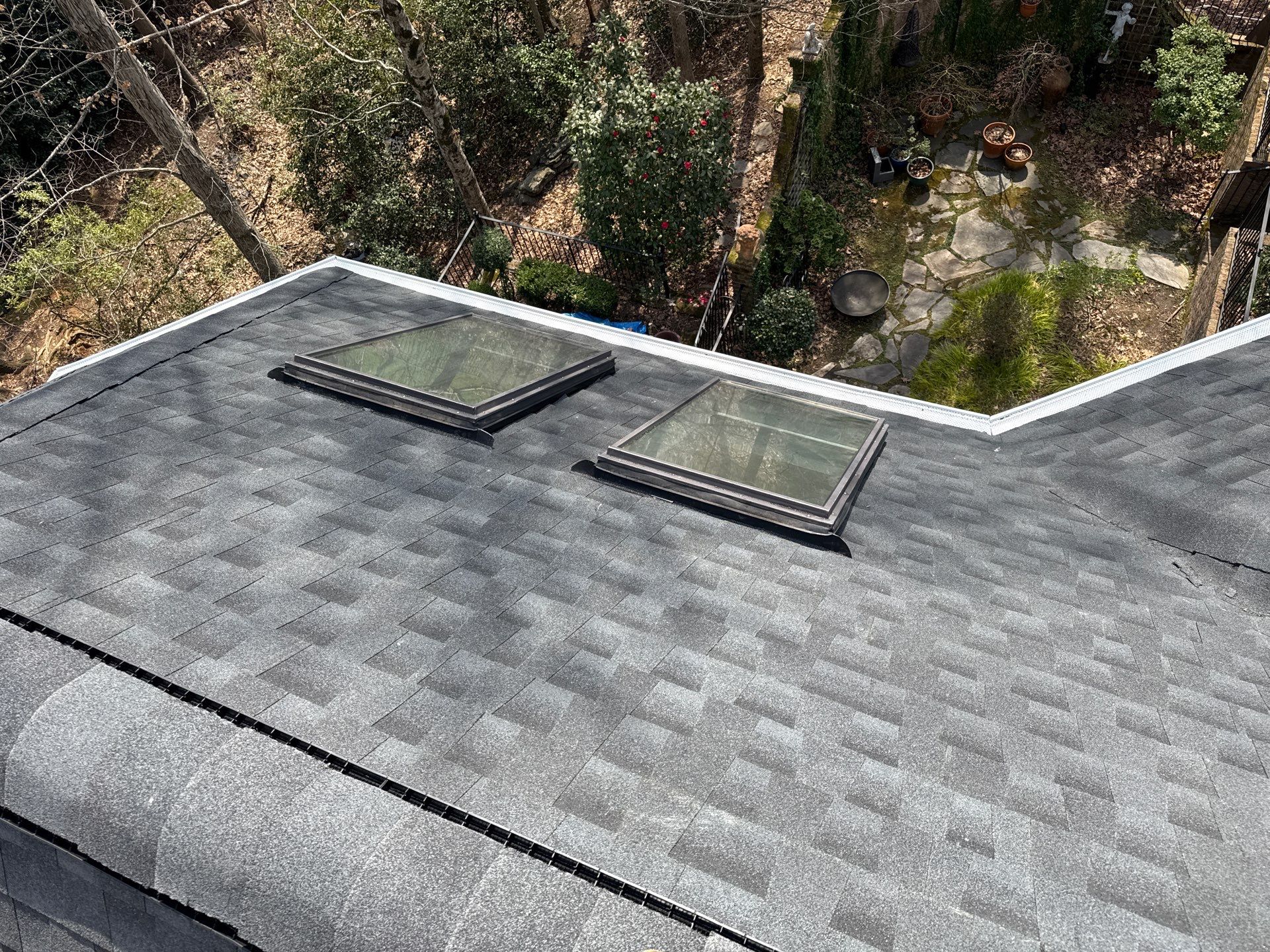 GAF HDZ Architectural Shingle in Charcoal Color by H&S Roofing and Gutter