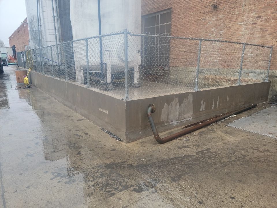 commercial pressure washing using Hot water by Northern Power Washing LLC.