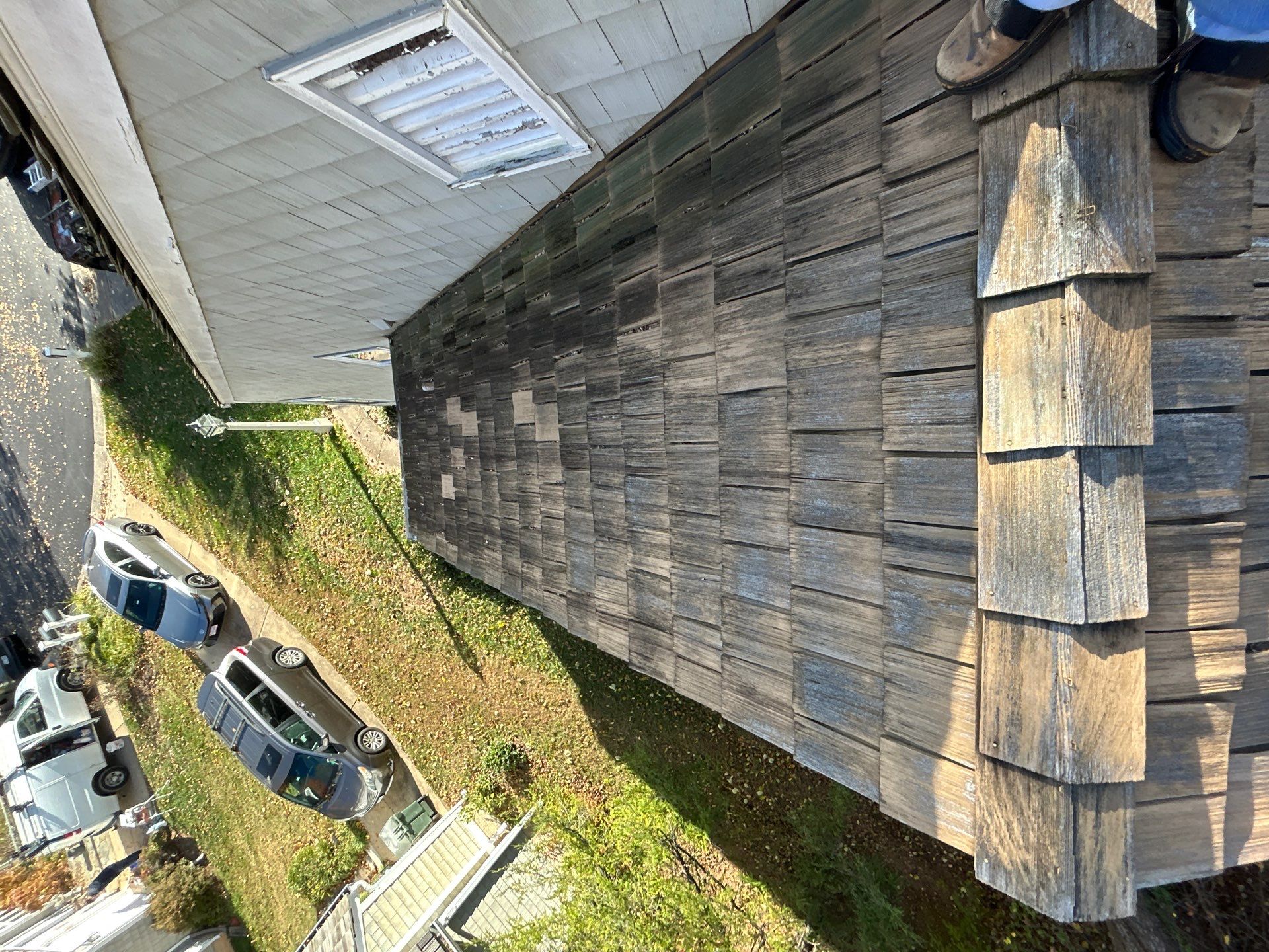 Reston :  Residential Roof Replacement with Brava Synthetic Cedar Shake Class C Natural  by RM Banning, Inc.