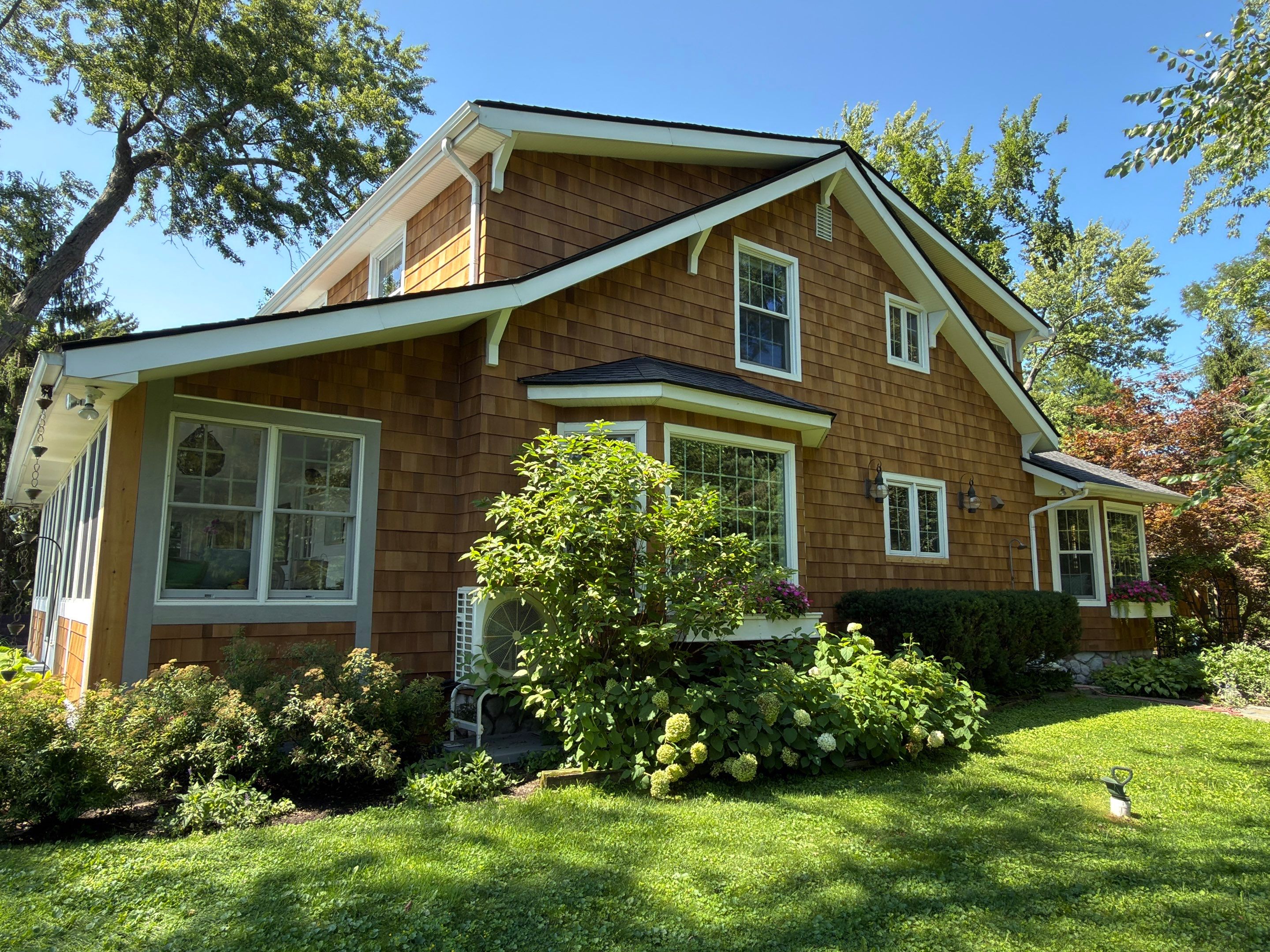 Cedar Siding Replacement  by Bloomfield Construction & Restoration