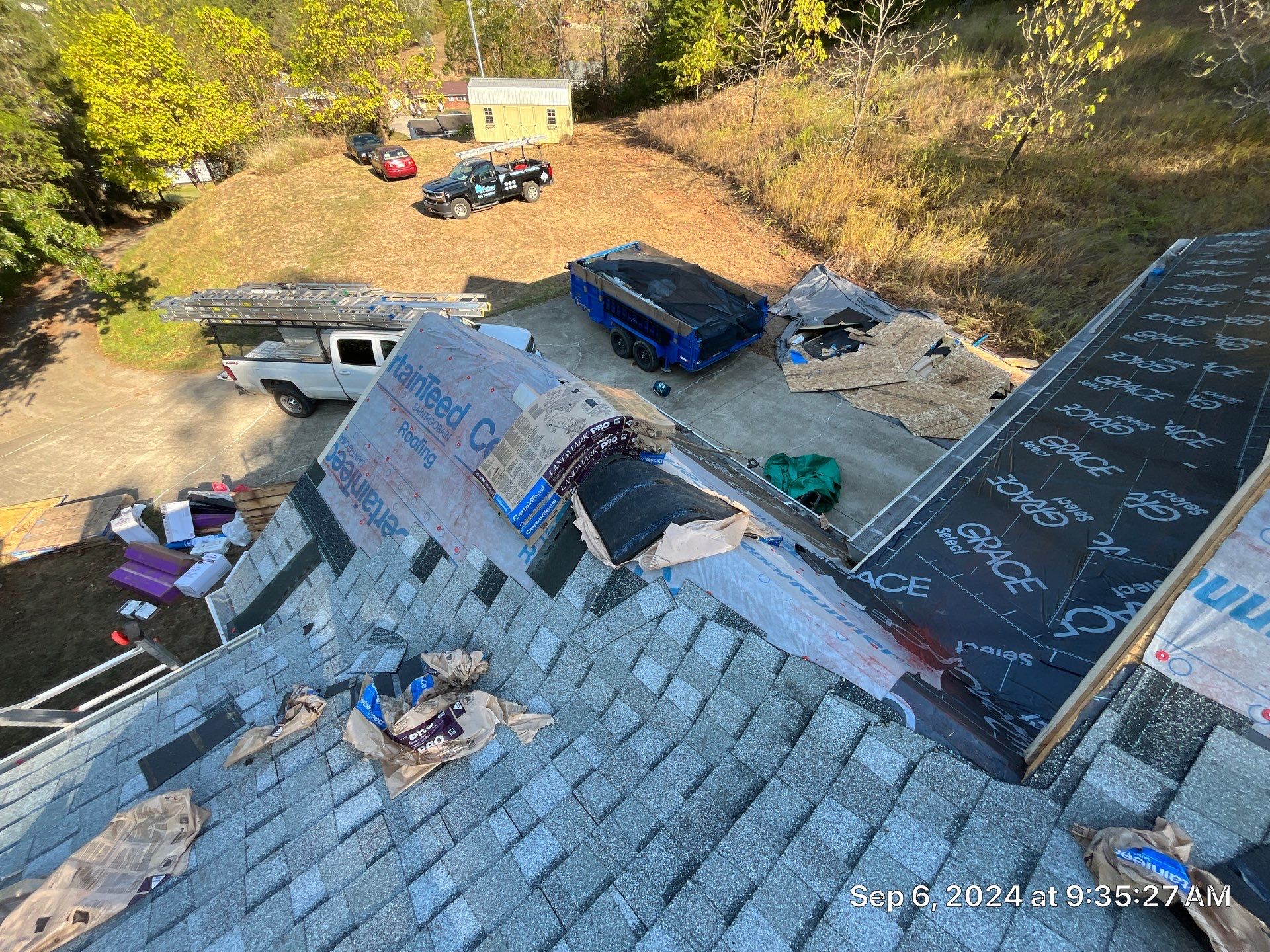 Residential Roofing Repair using Certainteed Landmark Pro Shingles by Fahey Roofing + Contracting