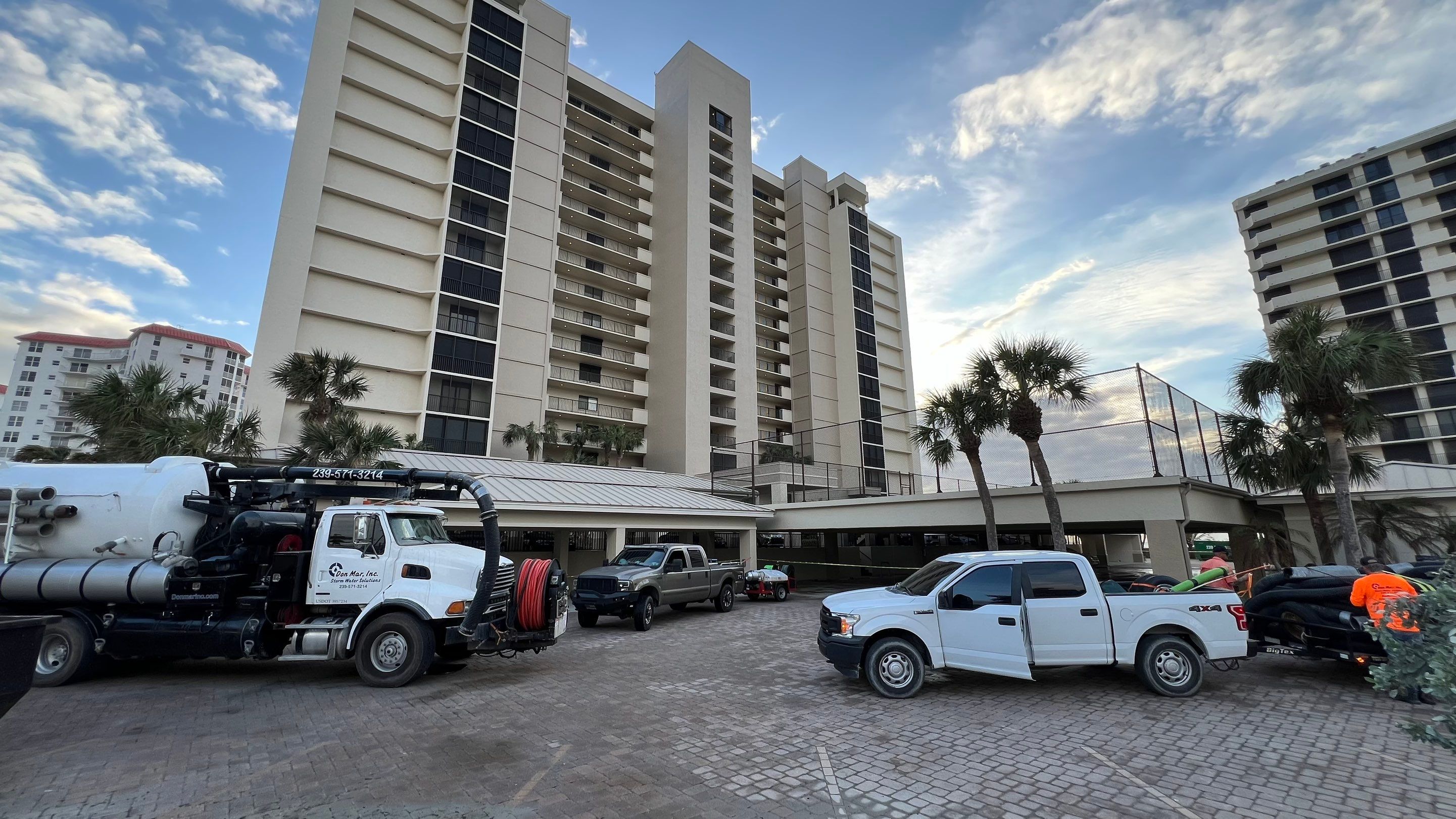 Condo Storm Water System Maintenance by Don Mar, Inc. Storm Water Solutions