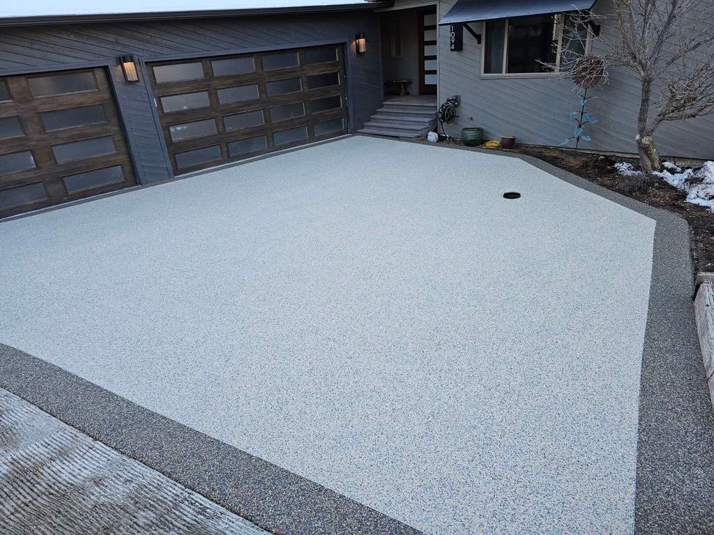 Deteriorated Driveway Makeover by Mr. Mudd Concrete