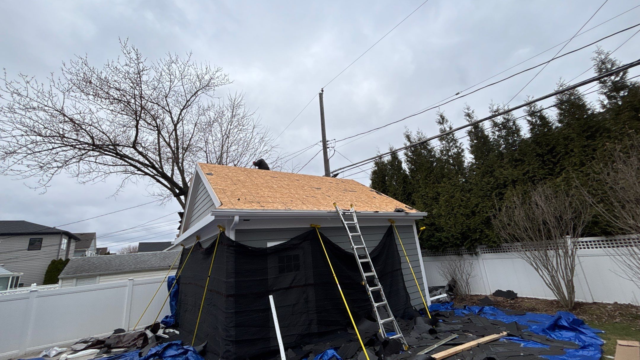 Roof Replacement using Owens Corning Duration Flex by 180 Contractors