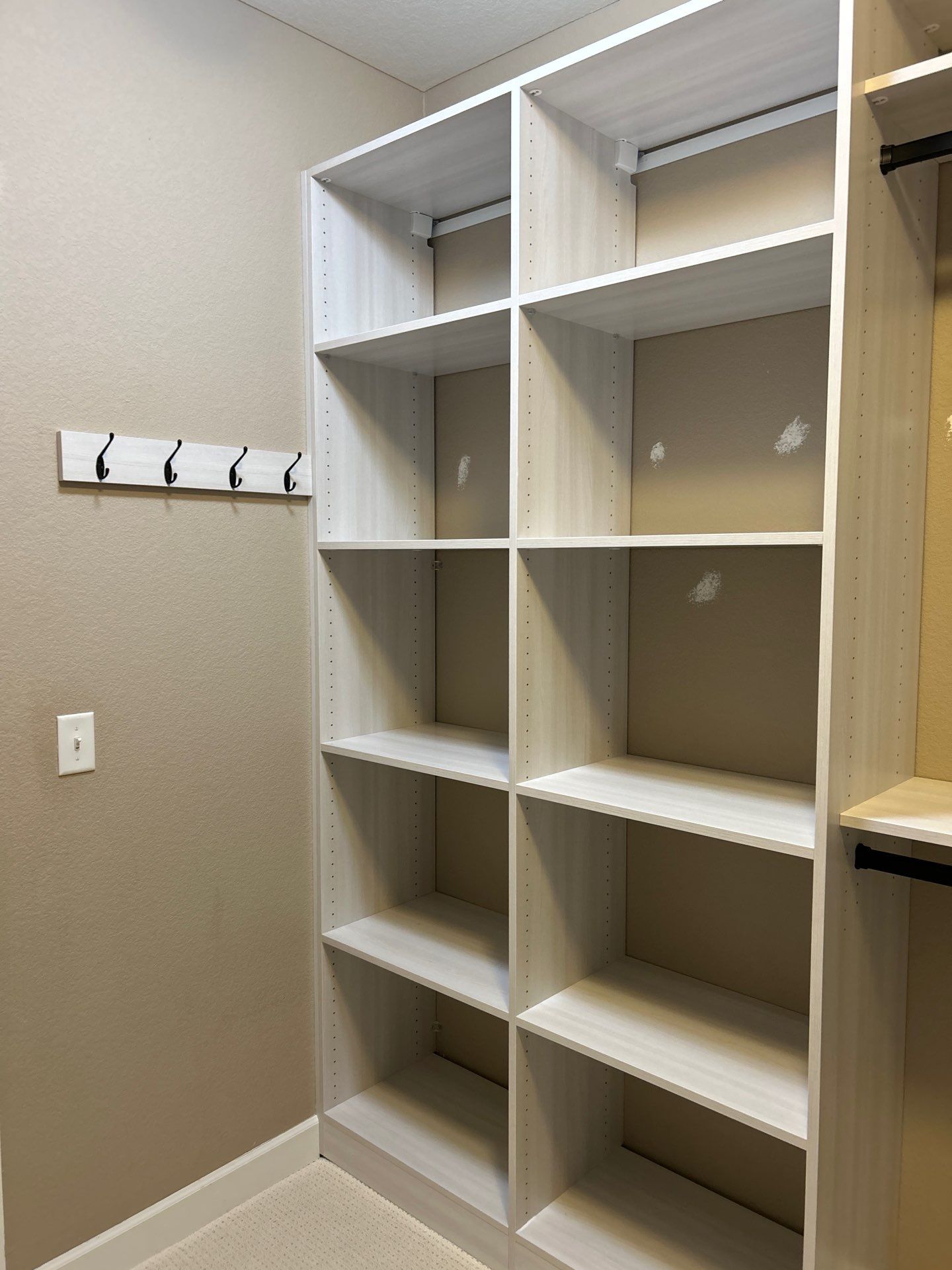 Multiple Closet Installations in Longmont by Concept 32, Inc.