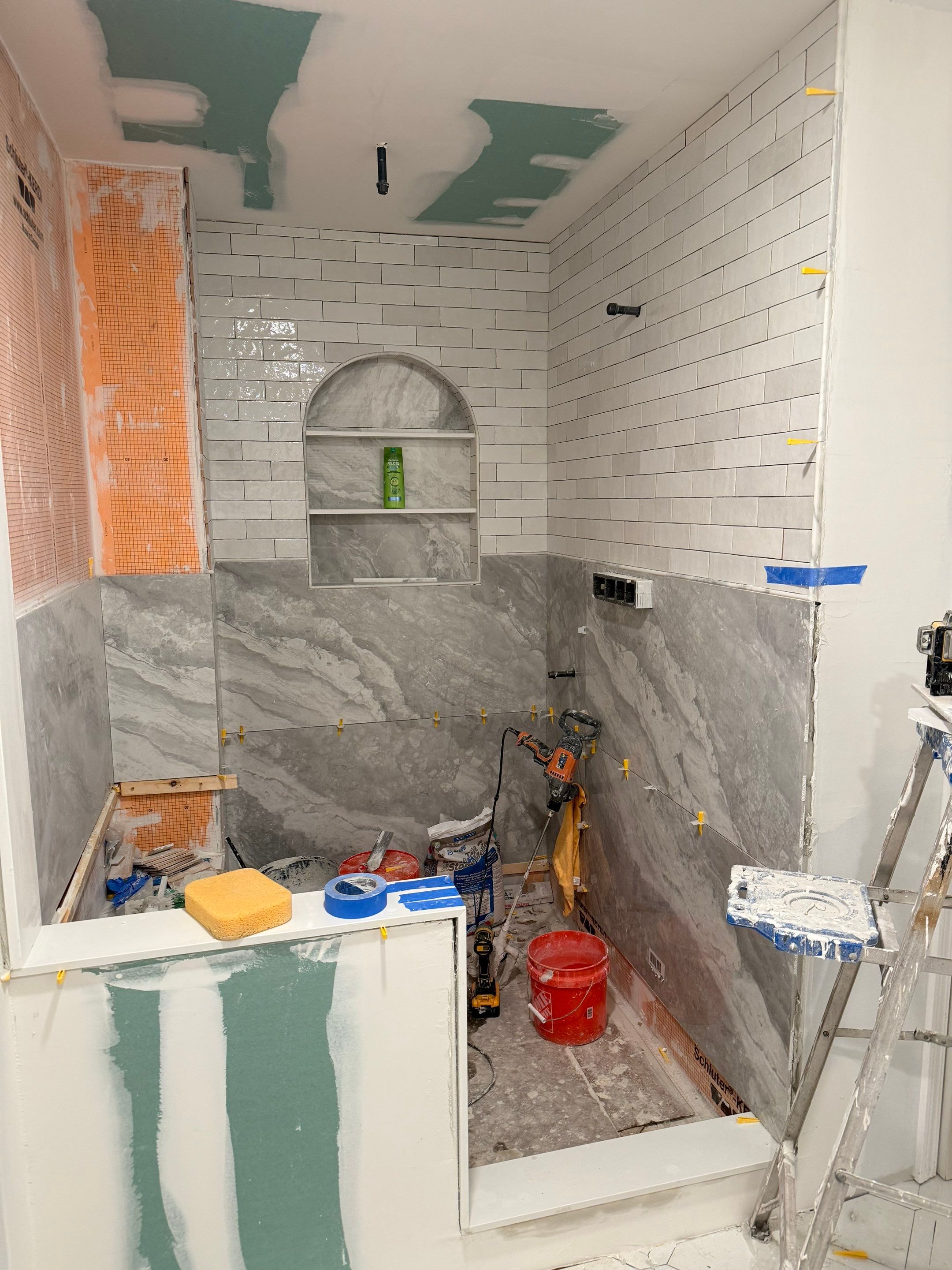 Master Bathroom Remodel in Herndon, VA by Matter Construction, LLC