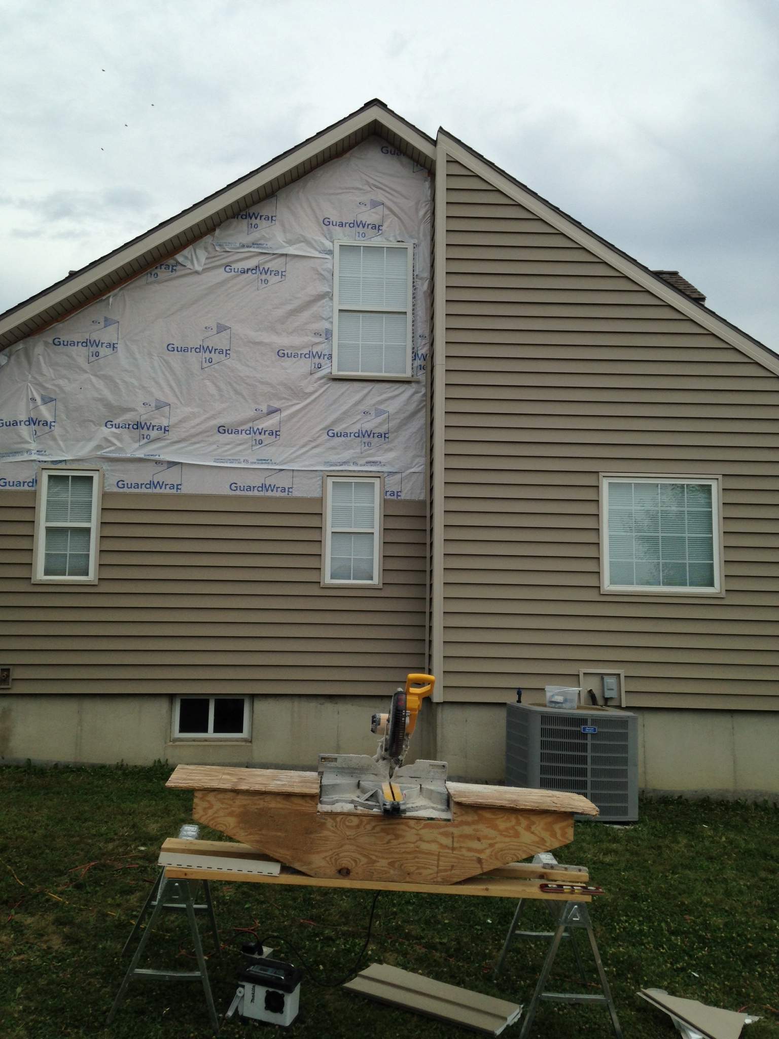 ROOF GUTTERS SIDING REPLACEMNT using GAF Timberline HD roof shingles and Alside Prodigy Siding by Gorilla Exteriors Contracting, LLC