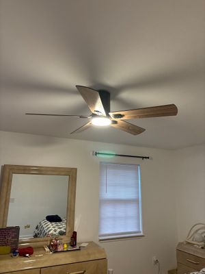 Ceiling Fan Installed by ZAM Electrical Team