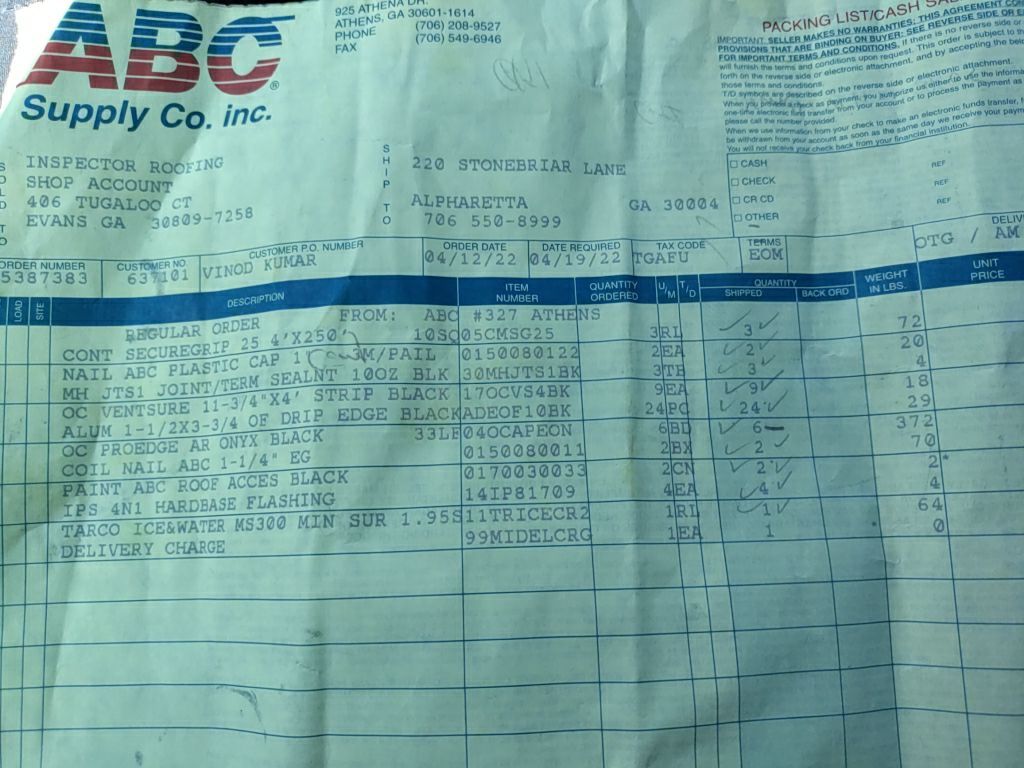 Residential Roofing Installation using Owens Corning by Inspector Roofing and Restoration