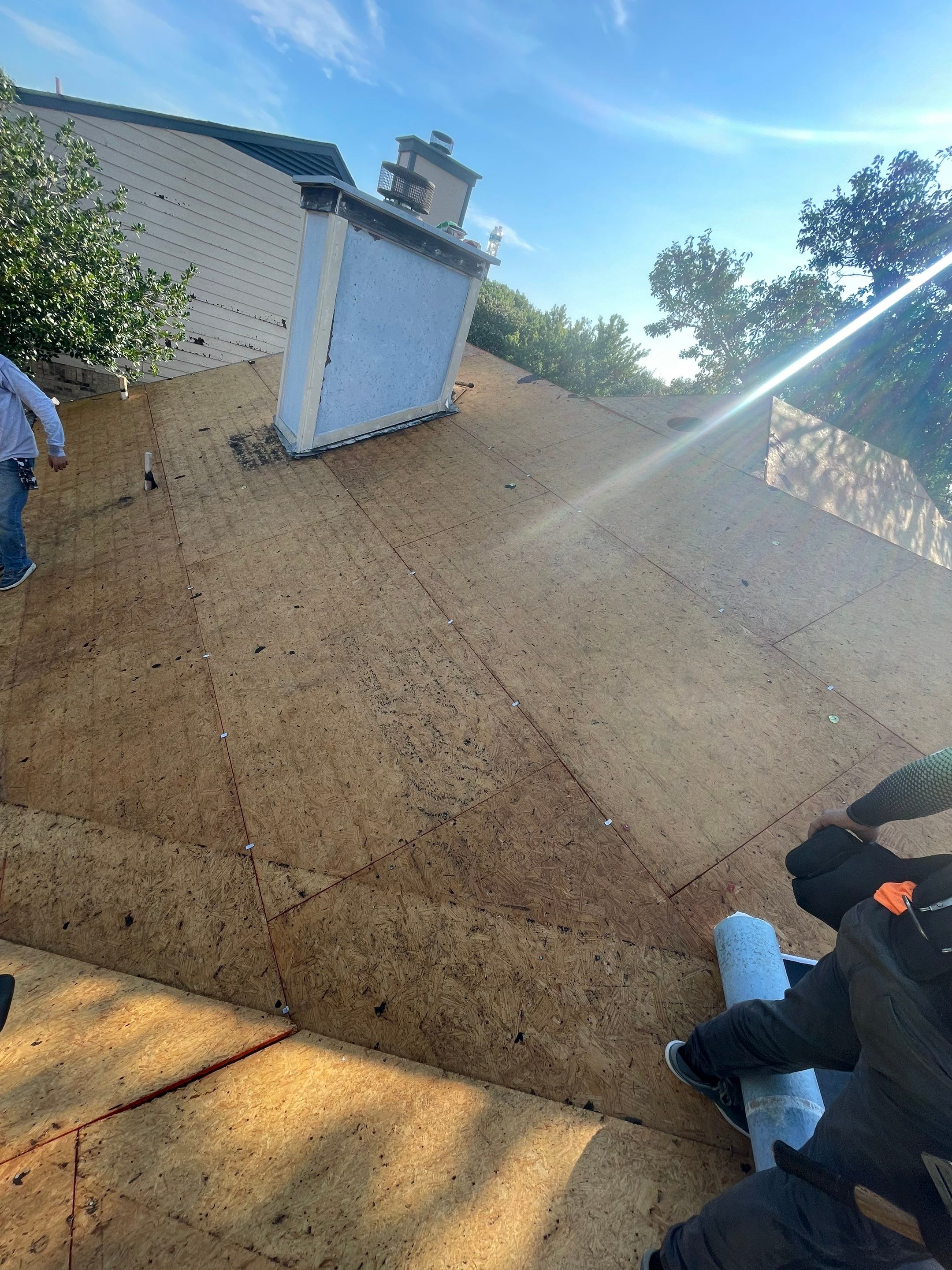 Paid for by Insurance Reroof. by Berry Good Roofing 