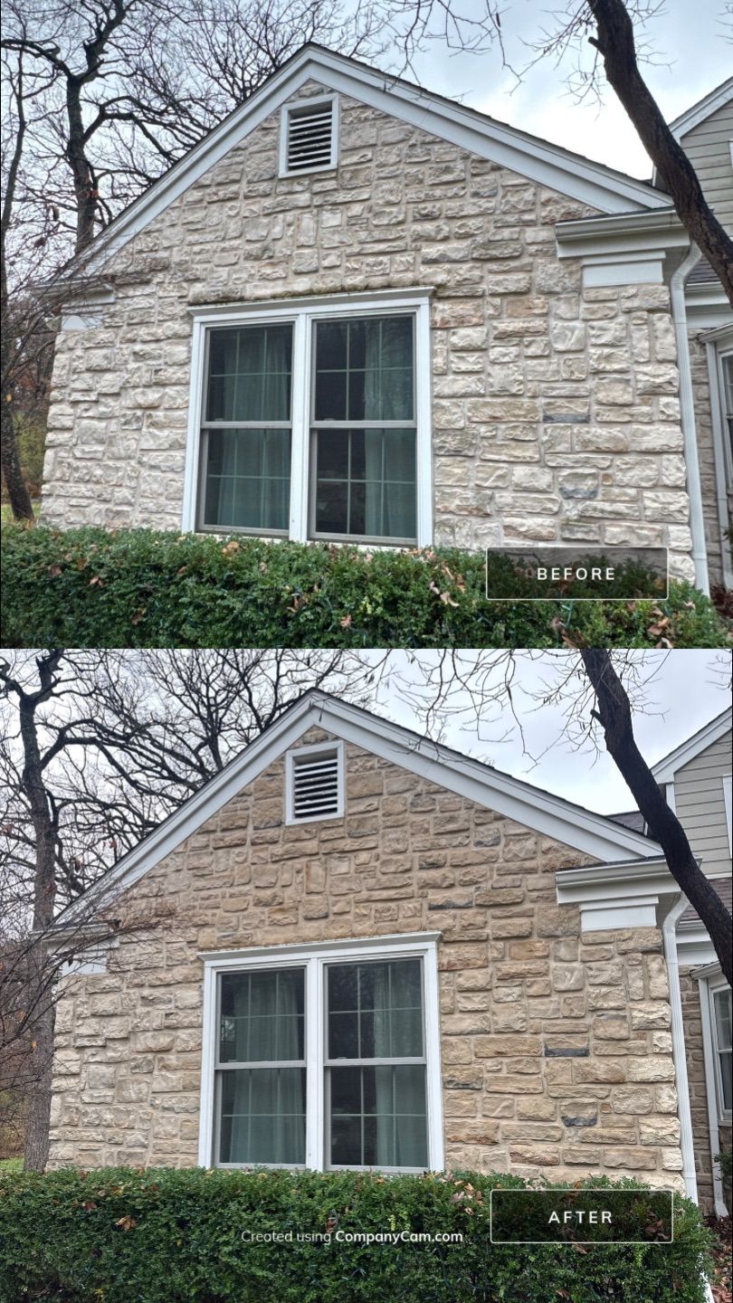 Project in Long Grove by Simmons Power & Soft Washing