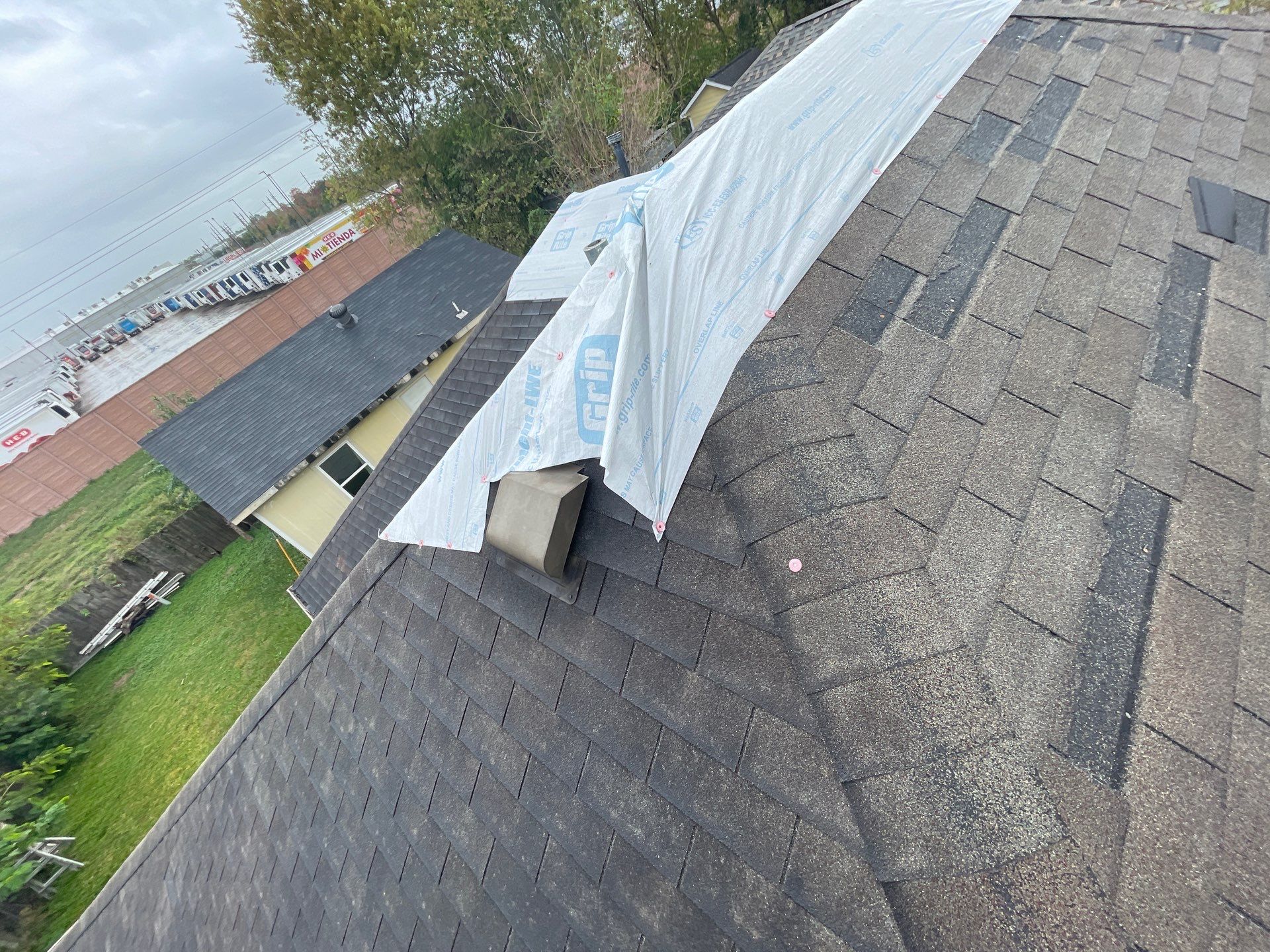 Roof Damage using Tamko Heritage® Series Rustic Black by CAP Roofing and Construction LLC