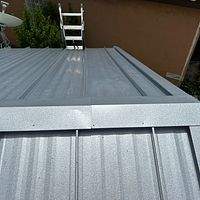 24ga 1.5" Mechanical Seam Mill Finish by Total Roofing System The Metal Roof Experts
