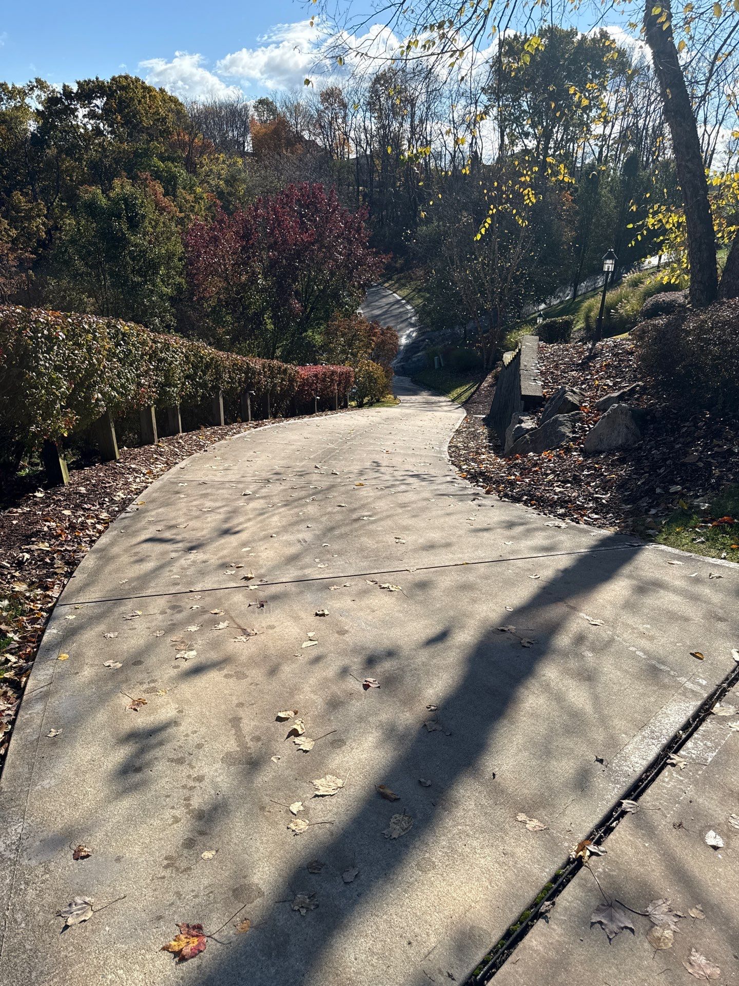 Steep Driveway Project in Sarver by Floors in a Day, Inc