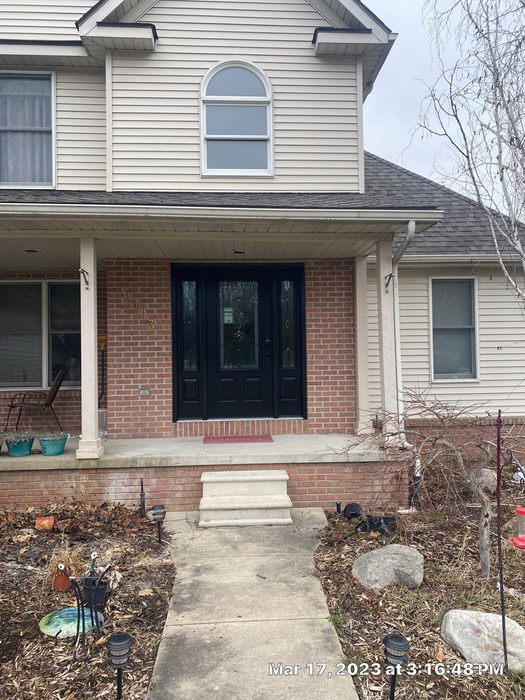 Entry Door using Replace Exterior Door by Smart Roof