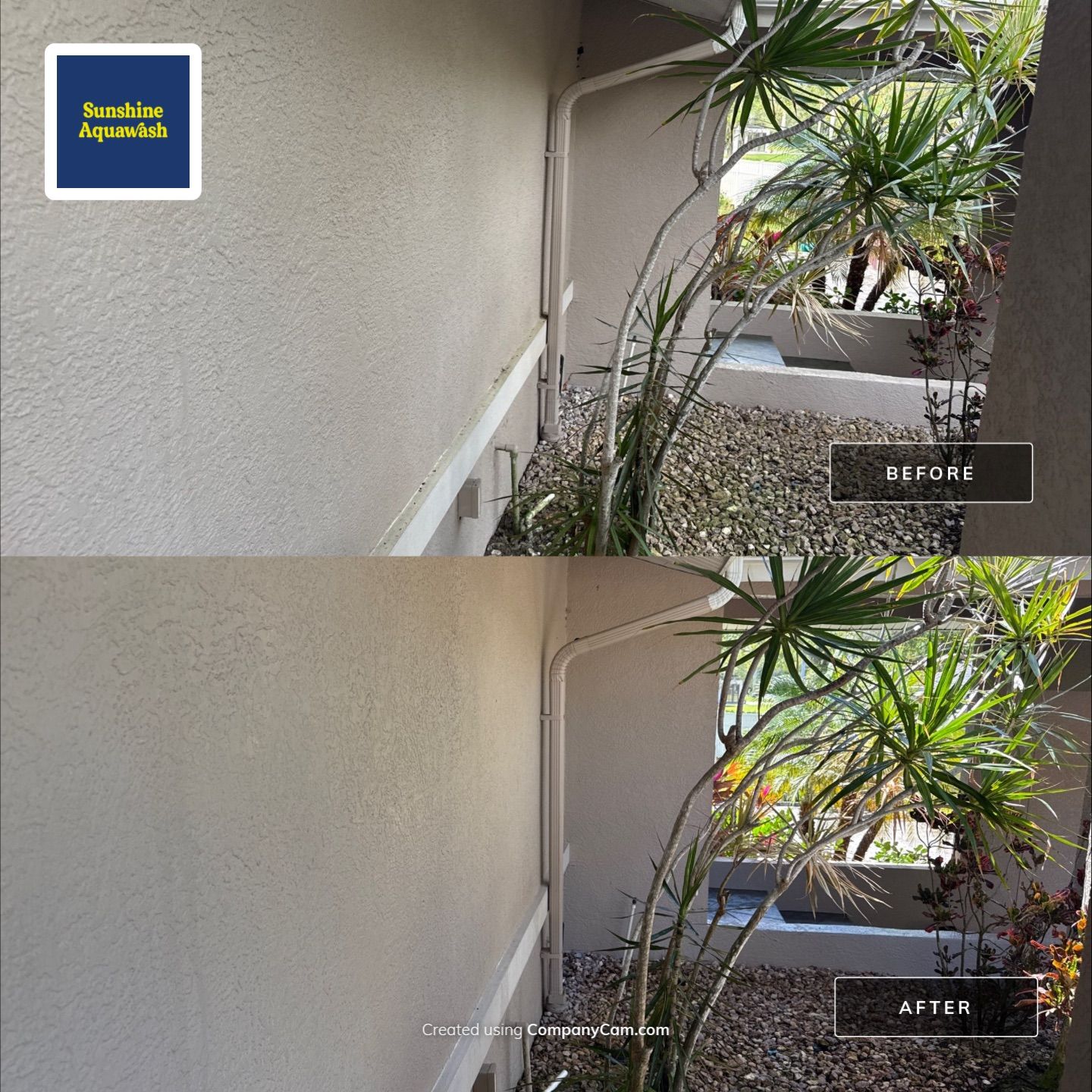 Large House Wash & Pool Cage Cleaning with Heavy Mud Dauber Nest Removal – Bradenton, FL 34209 by Sunshine AquaWash