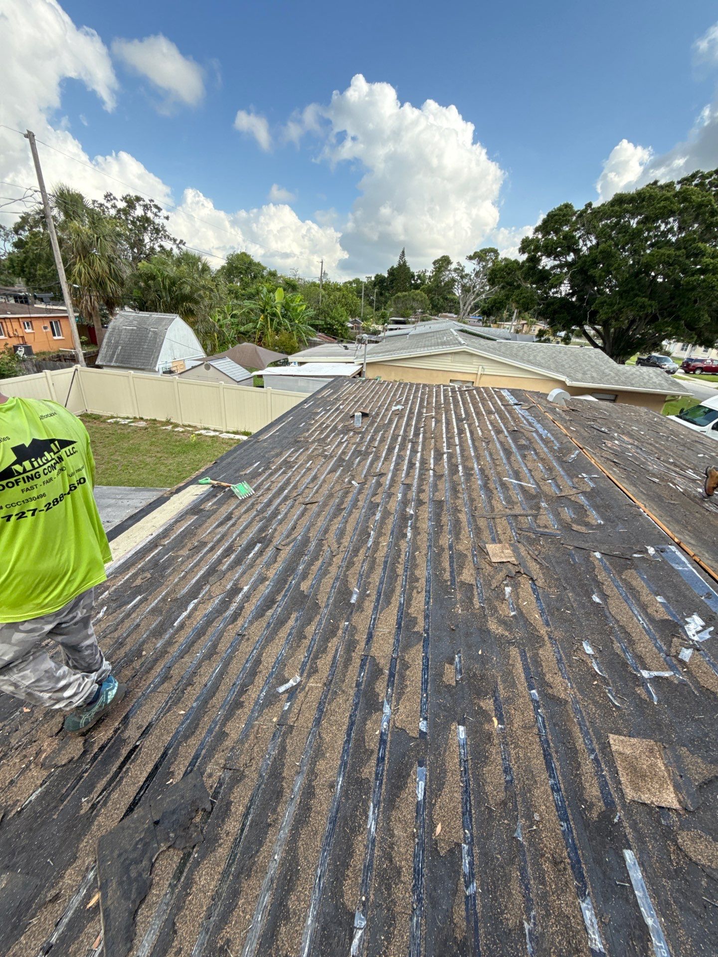 Project in Pinellas Park 33781 by Mitchell Roofing Company LLC 