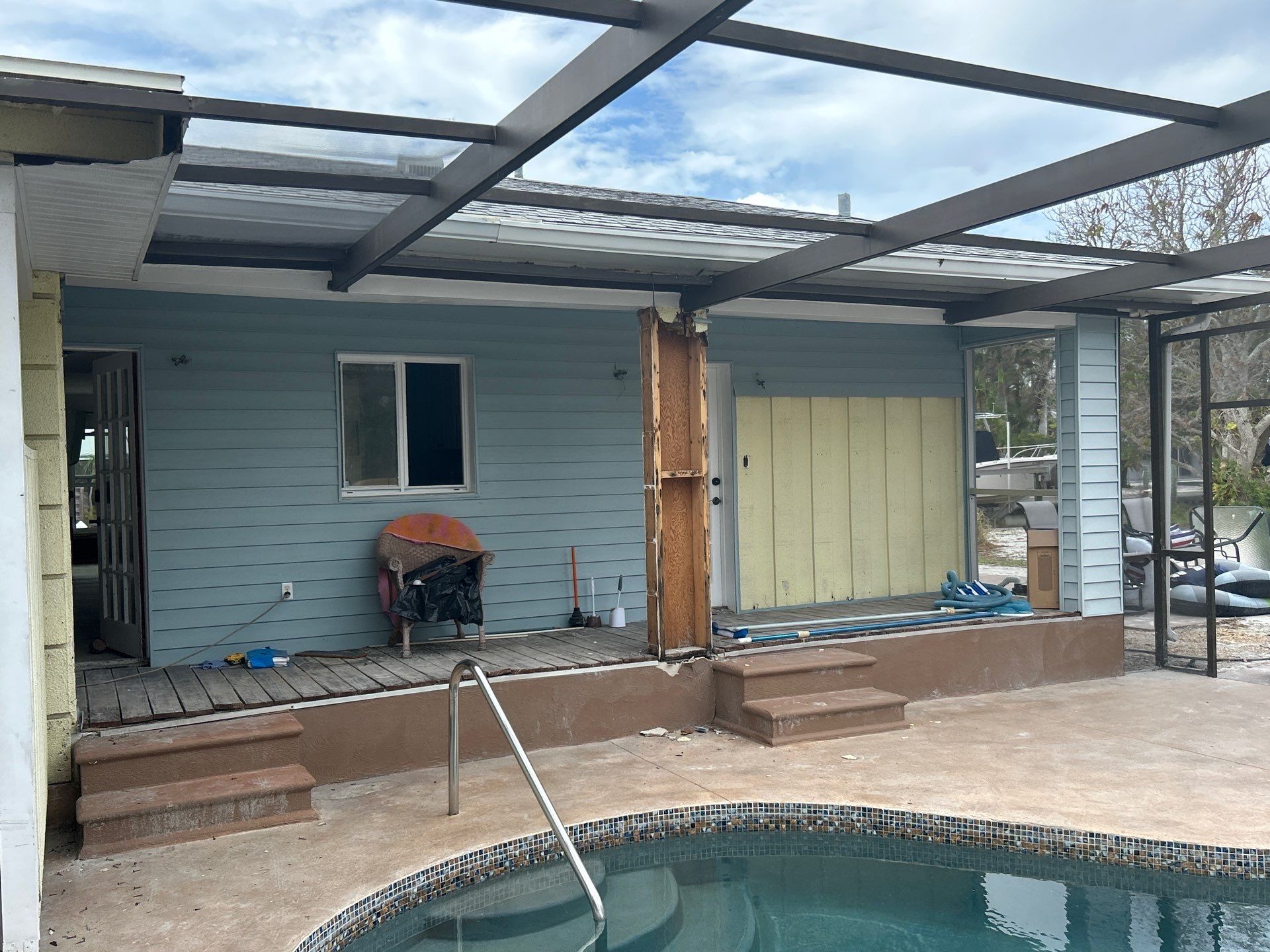 White Soffit and Fascia Upgrade in Longboat Key FL by Gutter Professors