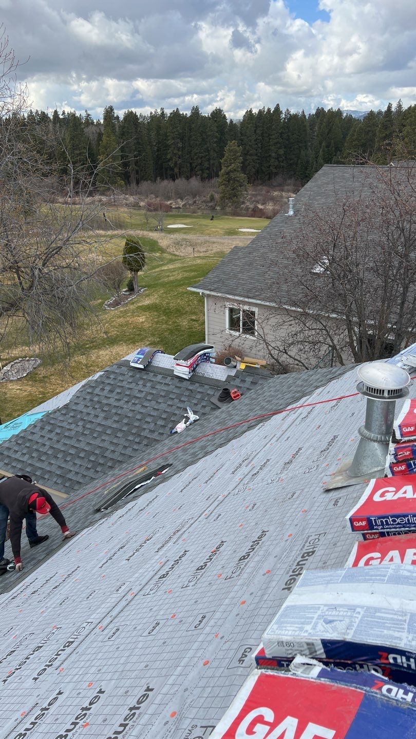 GAF Timberline HDZ - Pewter Gray by Montana Roofing Solutions