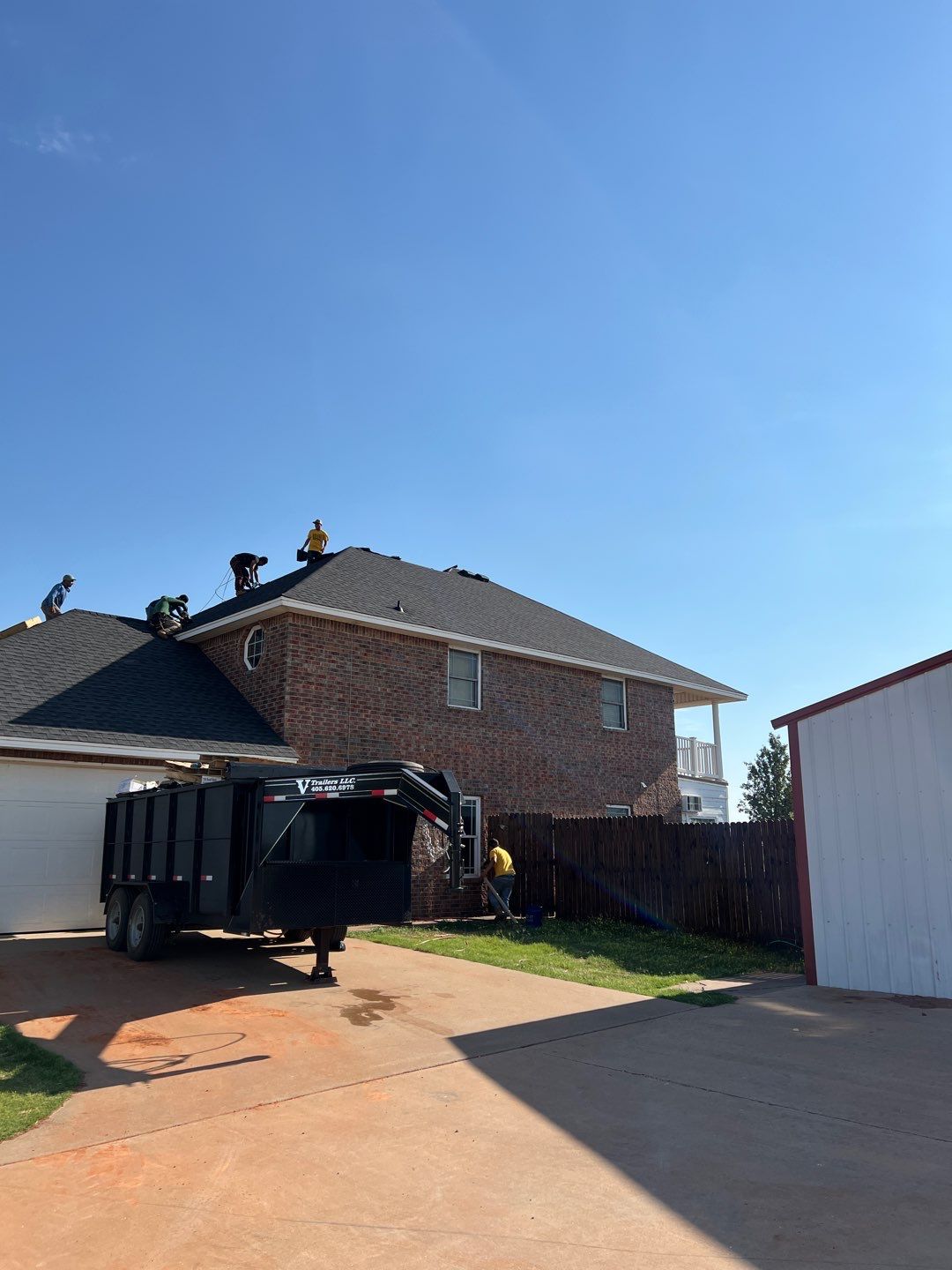 Residential Roofing Installation using GAF Armor Shield II by A & H Roofing and Contracting