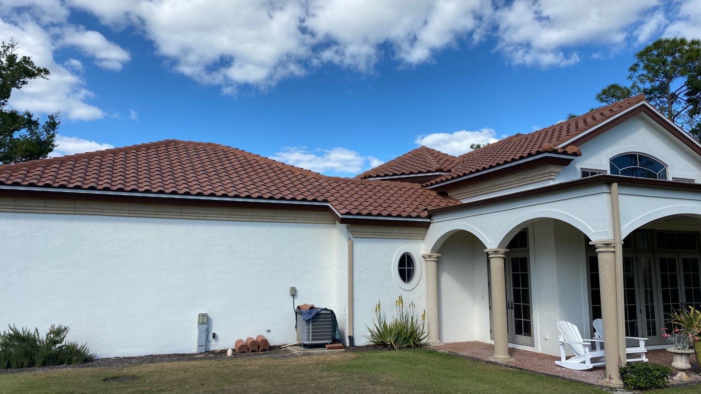 Residential Concrete Tile Replacement in Naples, FL by International Roofing