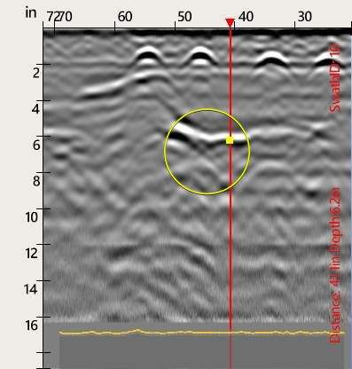 Concrete Scanning using Concrete GPR Scanner by Alsip Locating Service, LLC