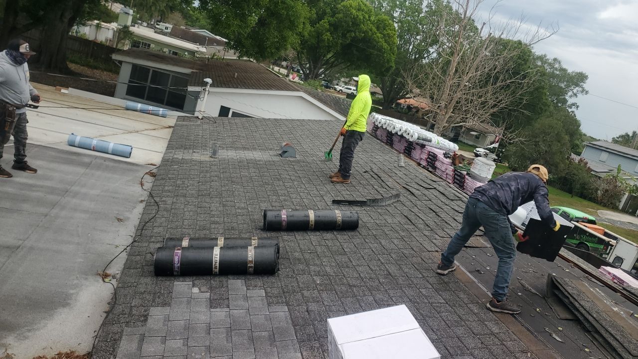 Project in St. Petersburg 33710 by Mitchell Roofing Company LLC