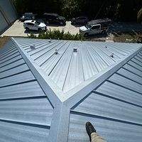 24ga 1.5" Mechanical Seam Mill Finish by Total Roofing System The Metal Roof Experts