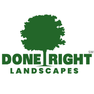 Logo for Done Right Landscapes