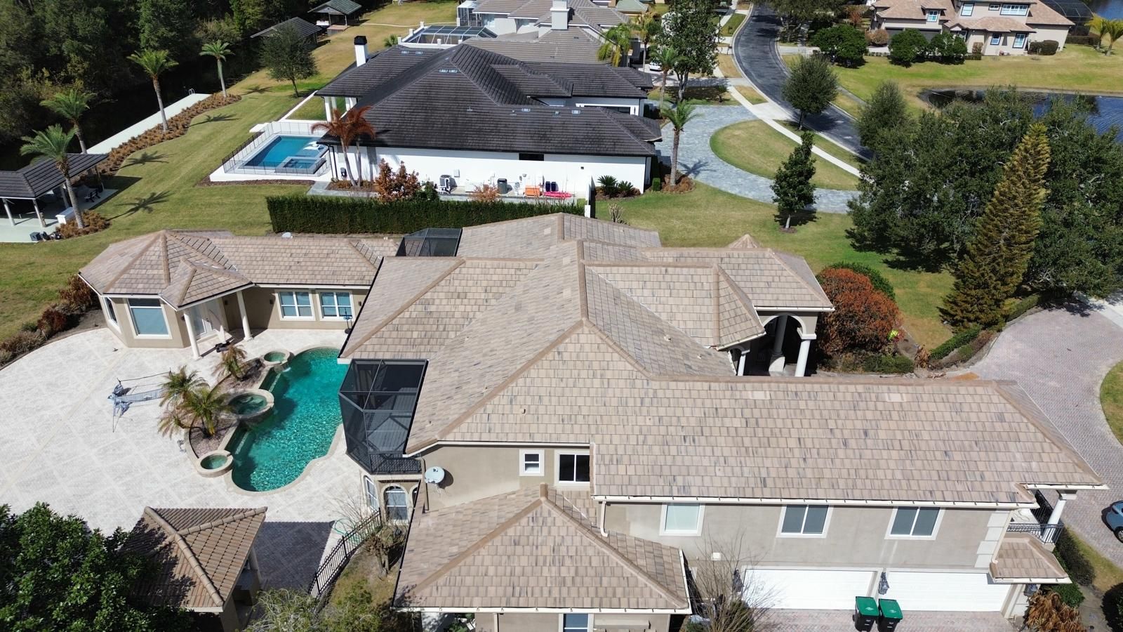 Mediterranean Tile Roof Replacement and Leak Remediation in Orlando by Fortified Roofing Solutions Corp.