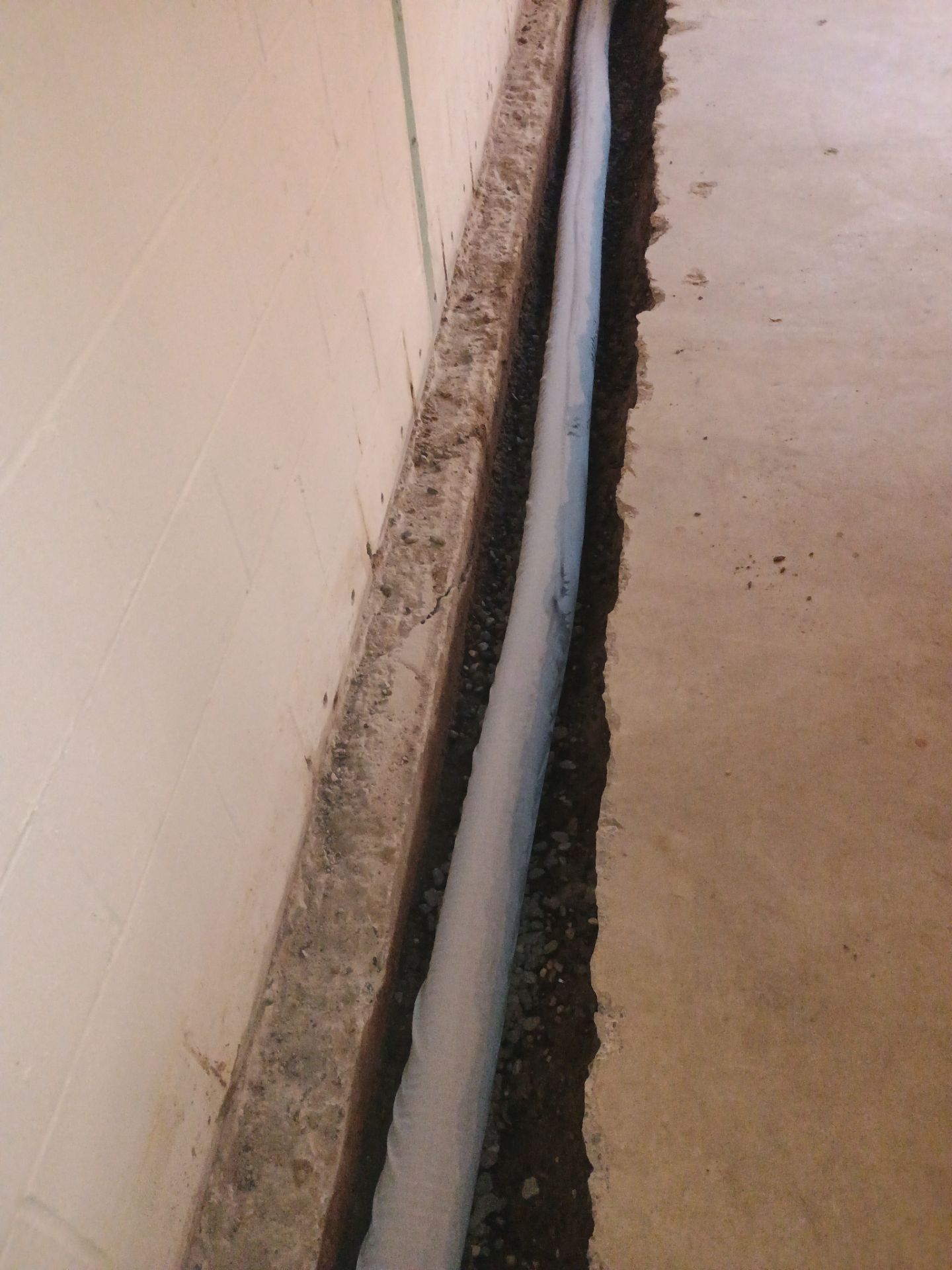Tying Into an Existing Drain Tile System for Alec by Waterproofing Northeast