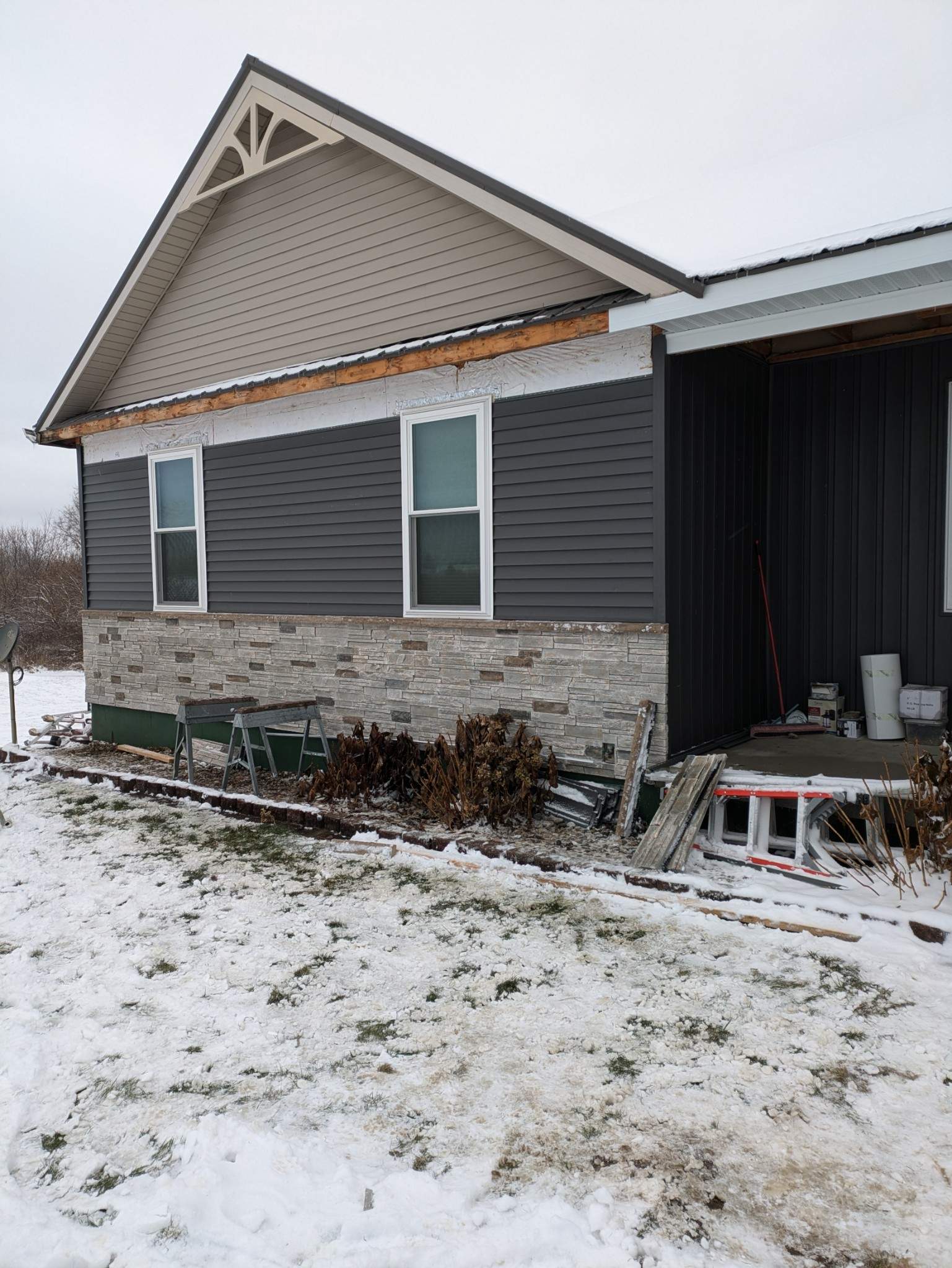 Siding Installation using Certainteed Board & Batten by Acme Exteriors