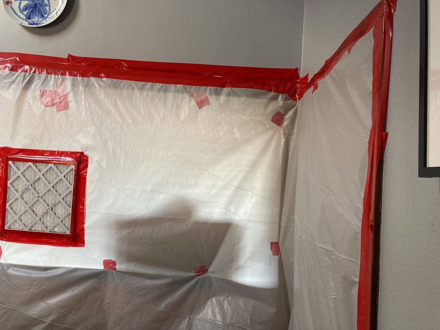 Mold Remediation using Containment by Accountable Home Services