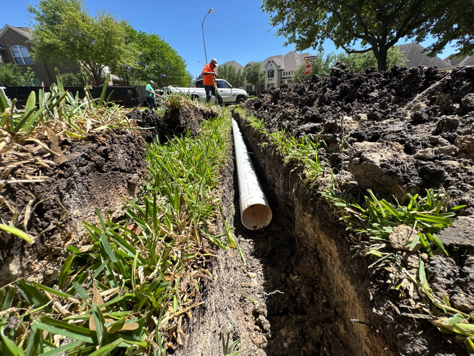🌧️ Mrs.Scott – Yard Protection & Water Management Upgrade by Texas Urban Elements