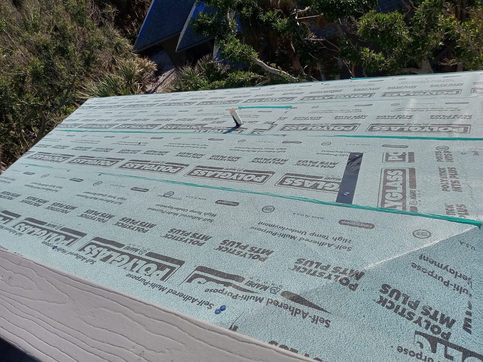 Residential Roofing Installation using Gulf Coast Metals Gulf Seam Panels by Four Peaks Roofing