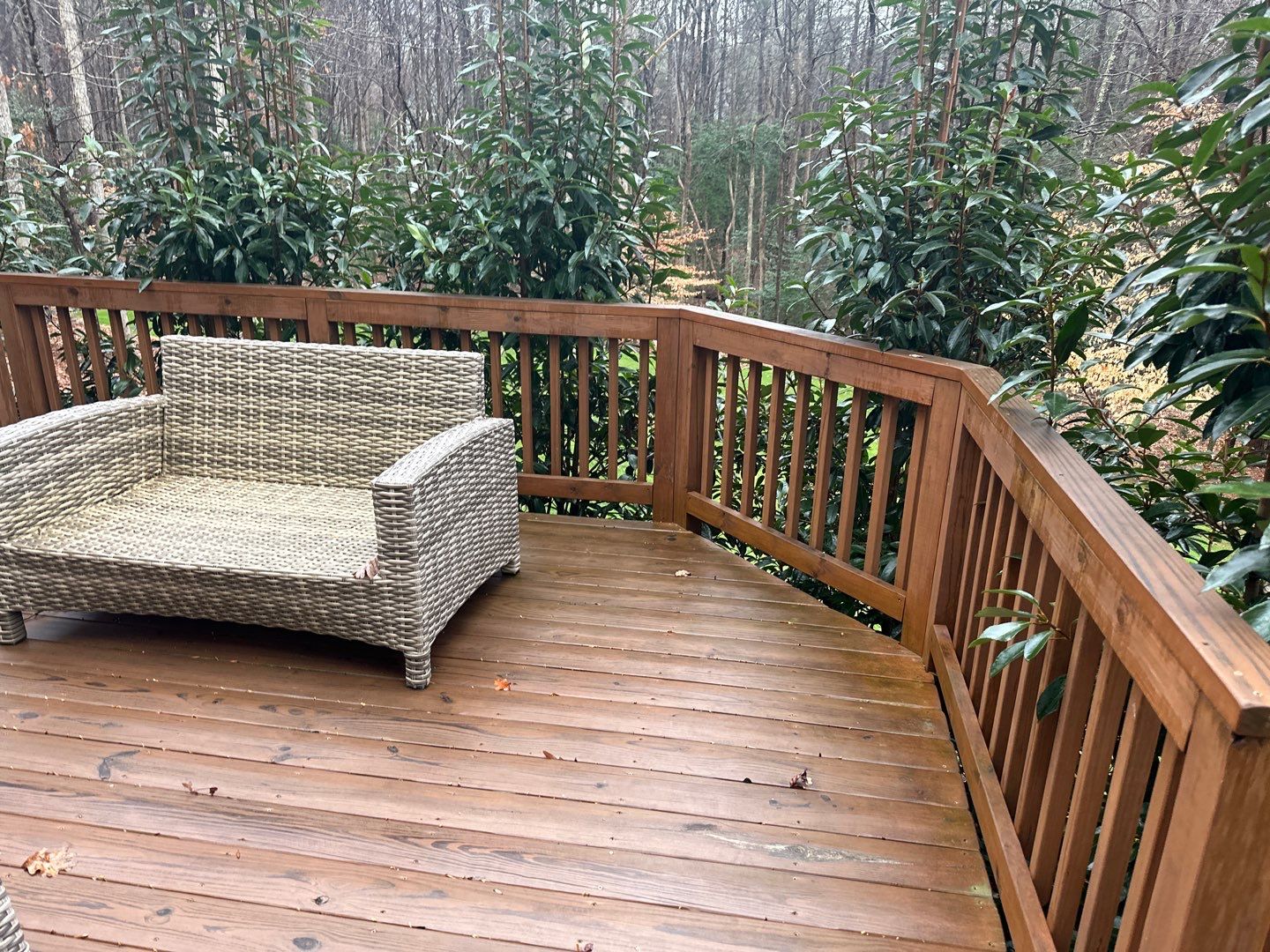 Multi level Deck coated with Wood Sealant by DuraSeal