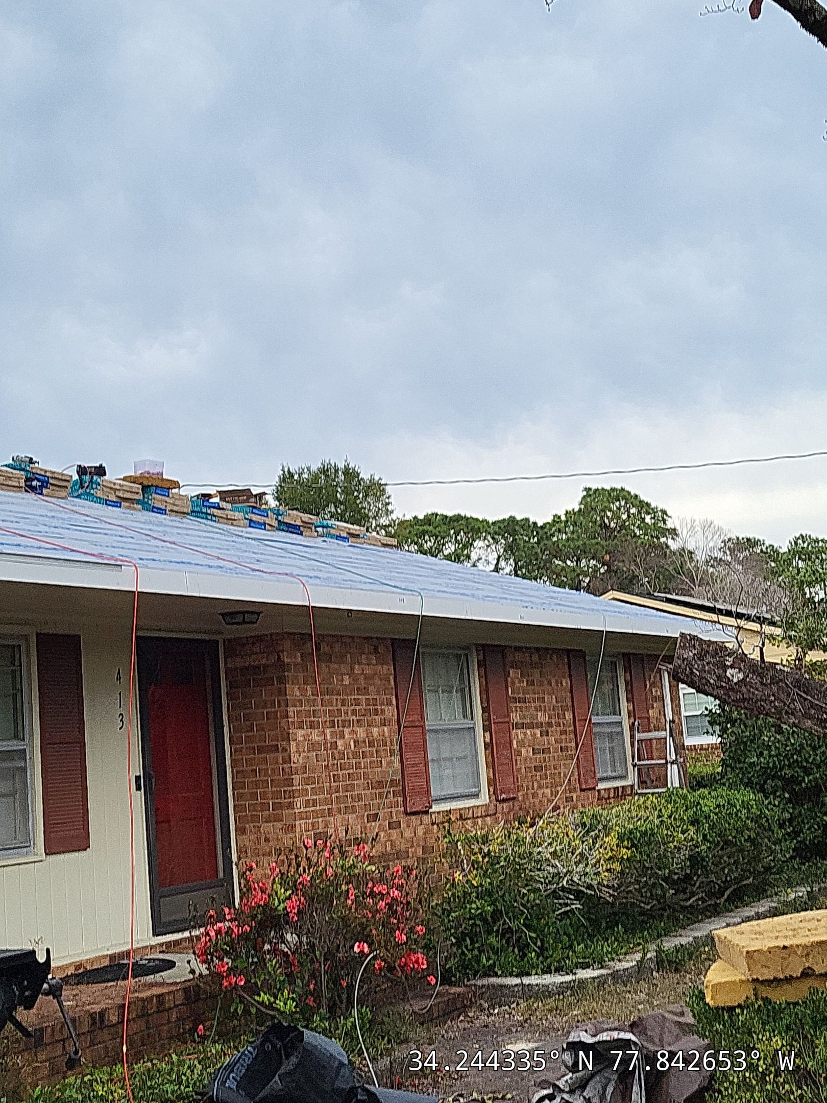 Roof Replacement in Wilmington, NC Using CertainTeed Landmark Shingles by RGR Construction and Roofing, LLC