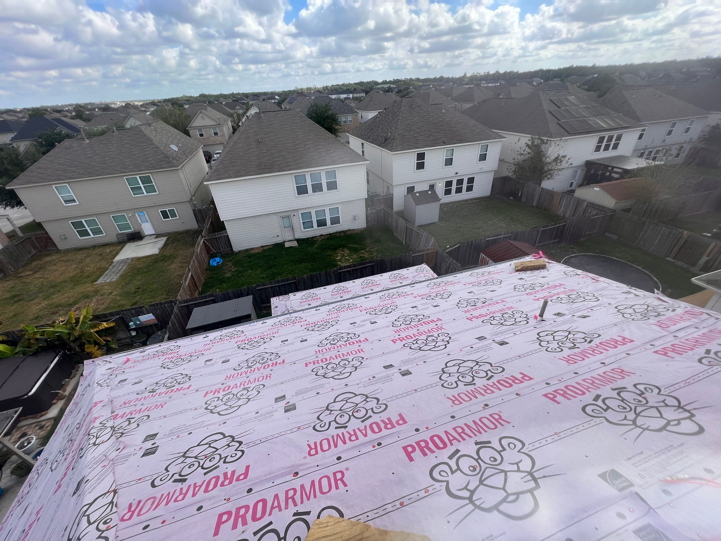 Residential Roofing Repair using Owen's Corning Duration (Lifetime) Shingles by Roof Repair Company