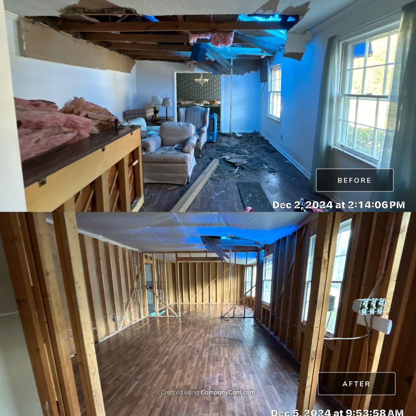 Residential Abatement by EAS Environmental, LLC.