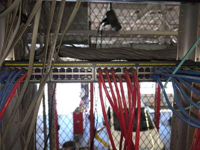 Structured cabling installation by CimaSolutions