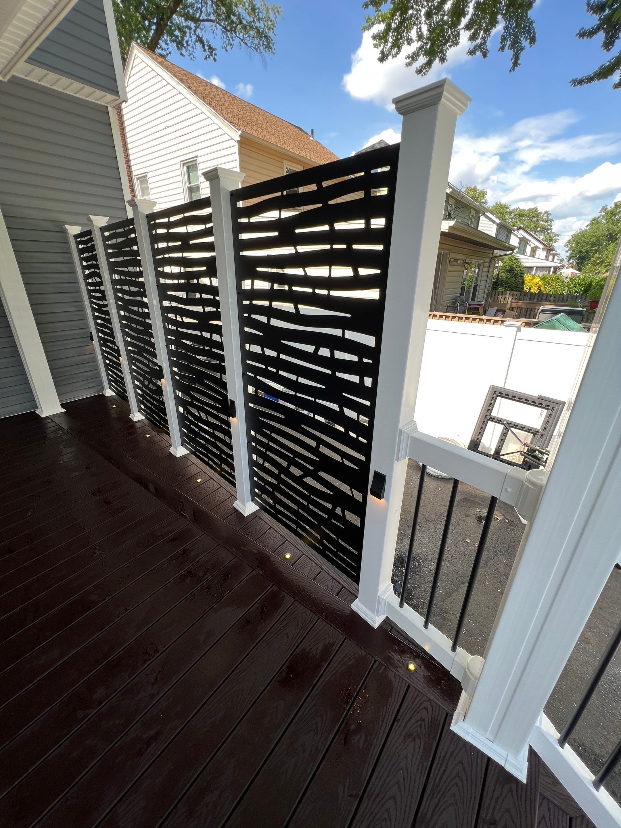 New Deck With Porch by deck guardian