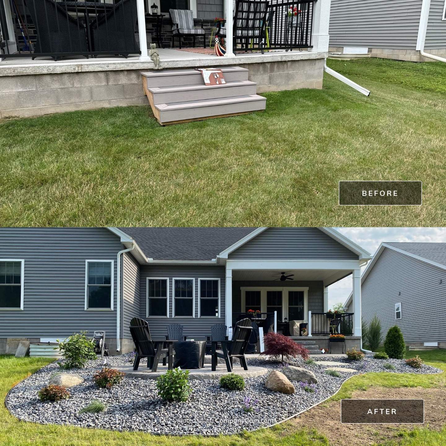 Heavystone Textured Stamped Patio by NG Masonry & Construction LLC