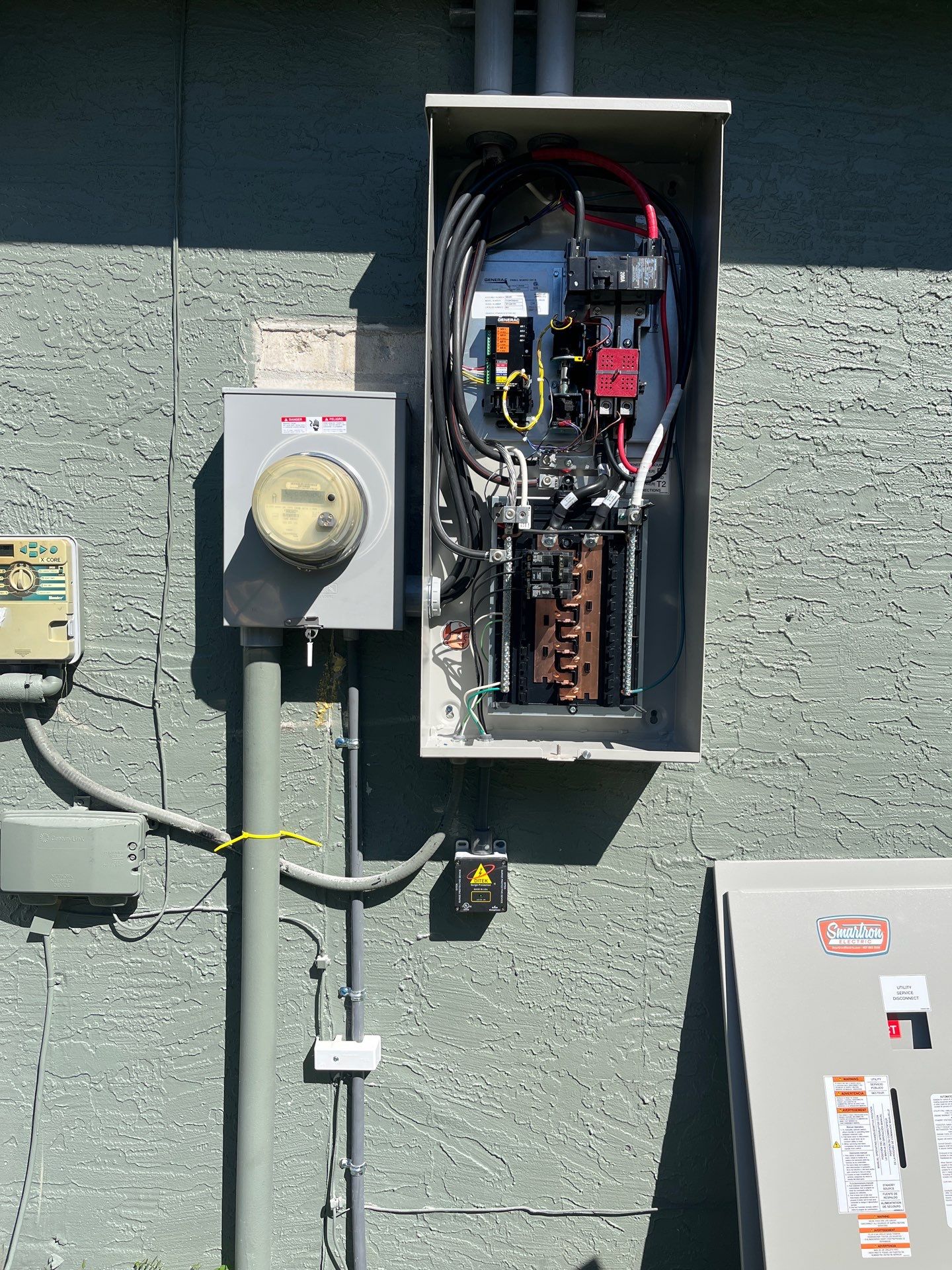 Electrical Upgrade and Generator install in Longwood by Smartron Electric
