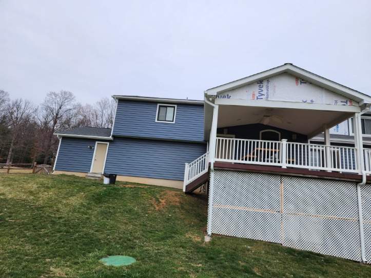 Siding Replacement | Certainteed Pacific Blue by American Home Contractors