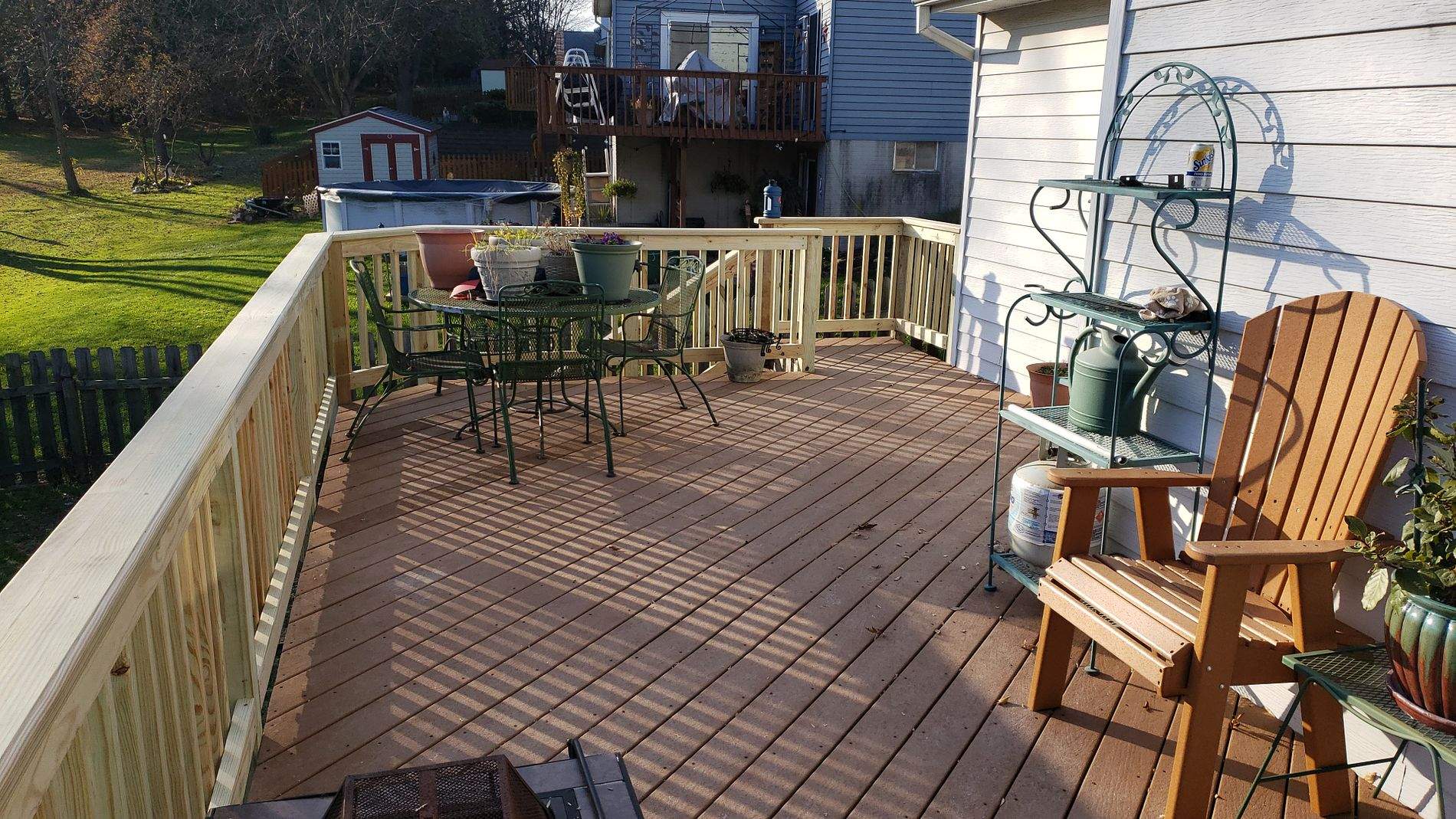 Deck Rail Repair by Roof Right Inc