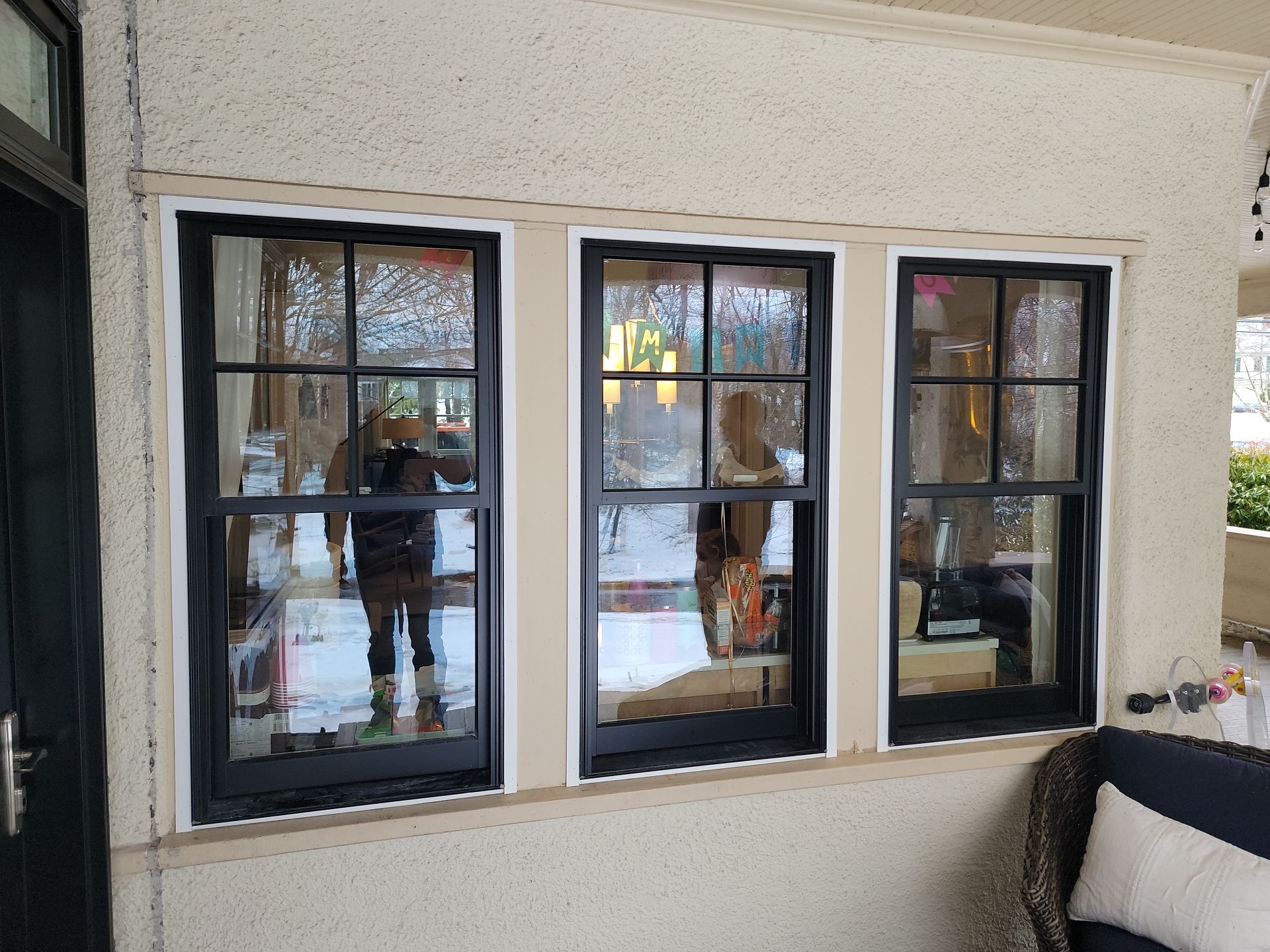 In progress: Exterior renovation in Wellesley MA by UBrothers Construction