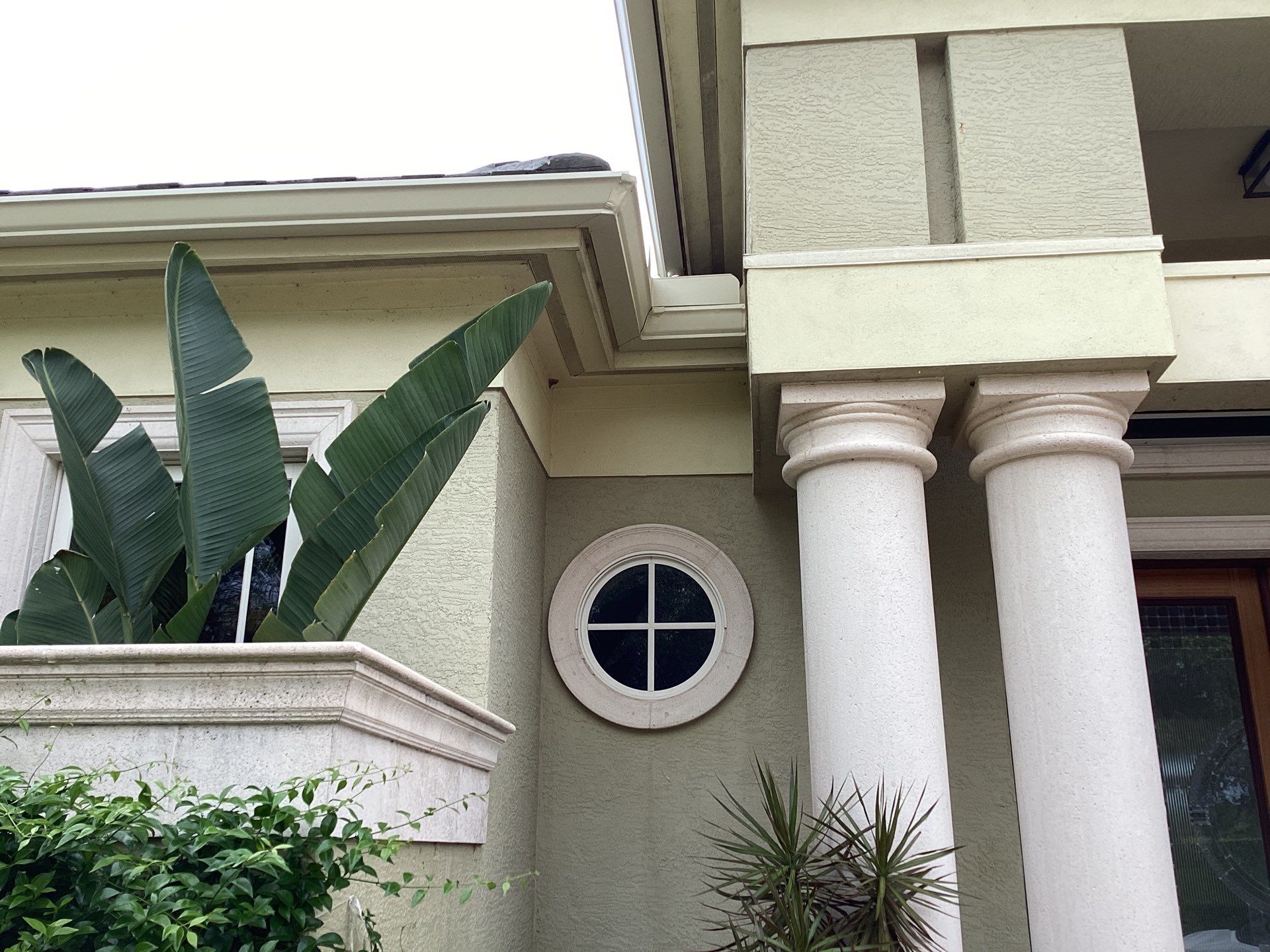 Gutter Project 7 inch seamless gutters using Cameo Gutters in Sarasota FL by Gutter Professors