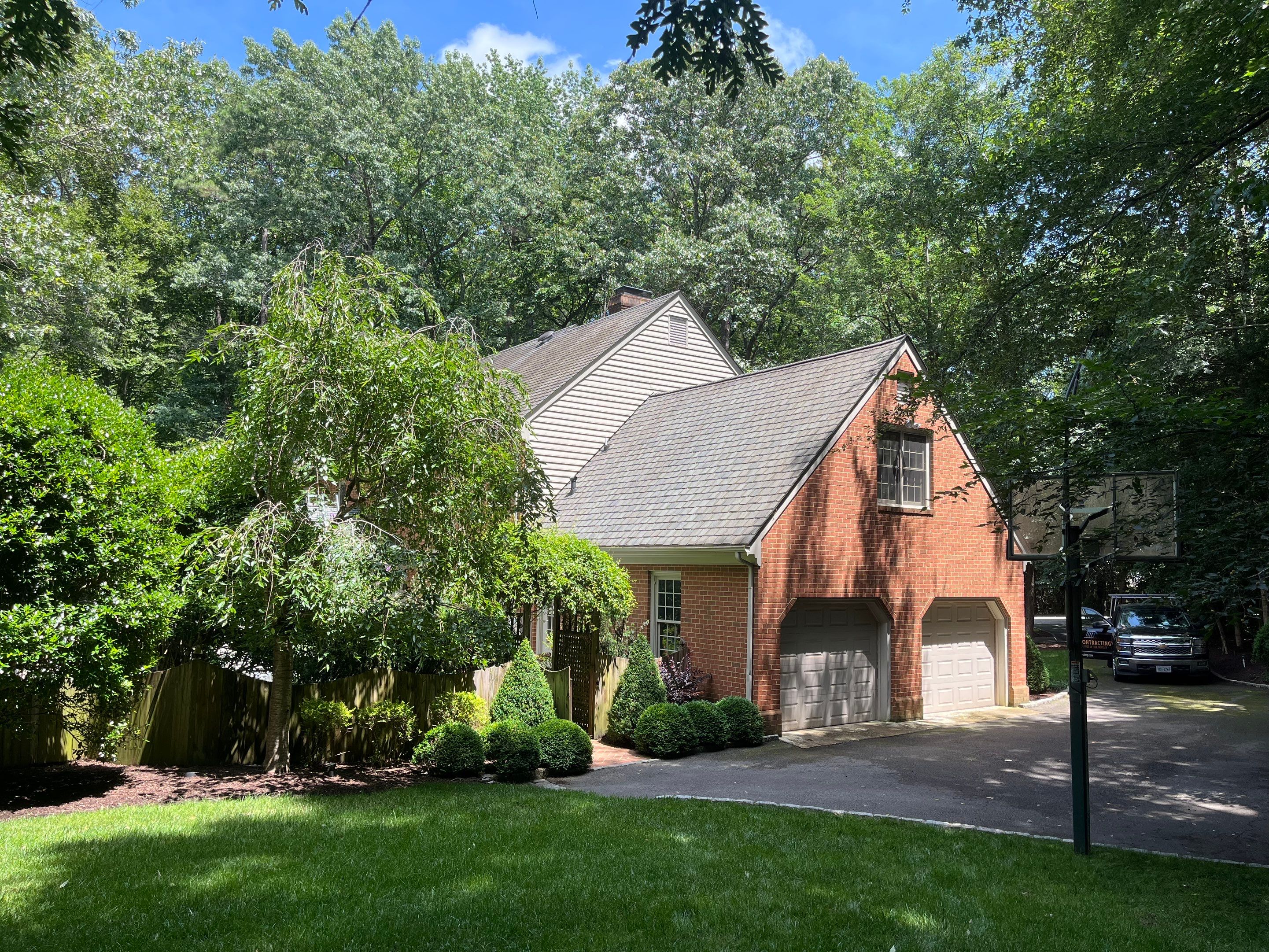 Premium Copper Gutter Replacement and Roof Wash in Midlothian by Cade Construction