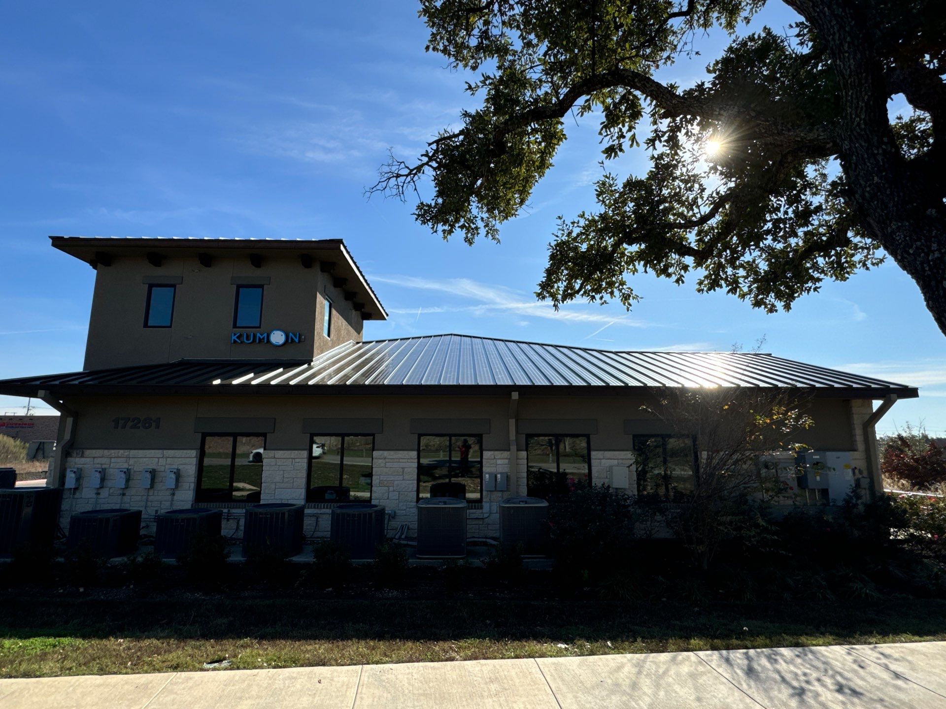 Commercial Roofing Installation using 24 GA Standing Seam by Action Exteriors Austin