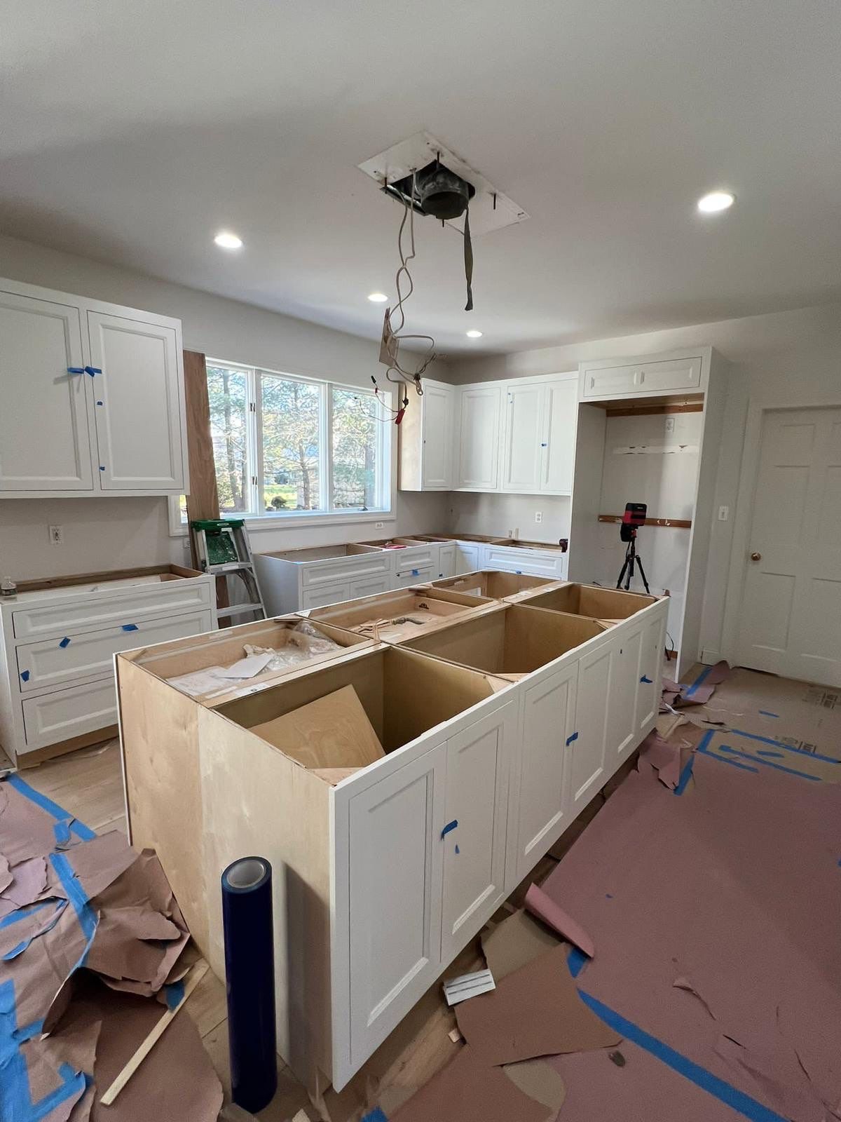 Kitchen Remodel using Cabinets by Home Concepts Construction